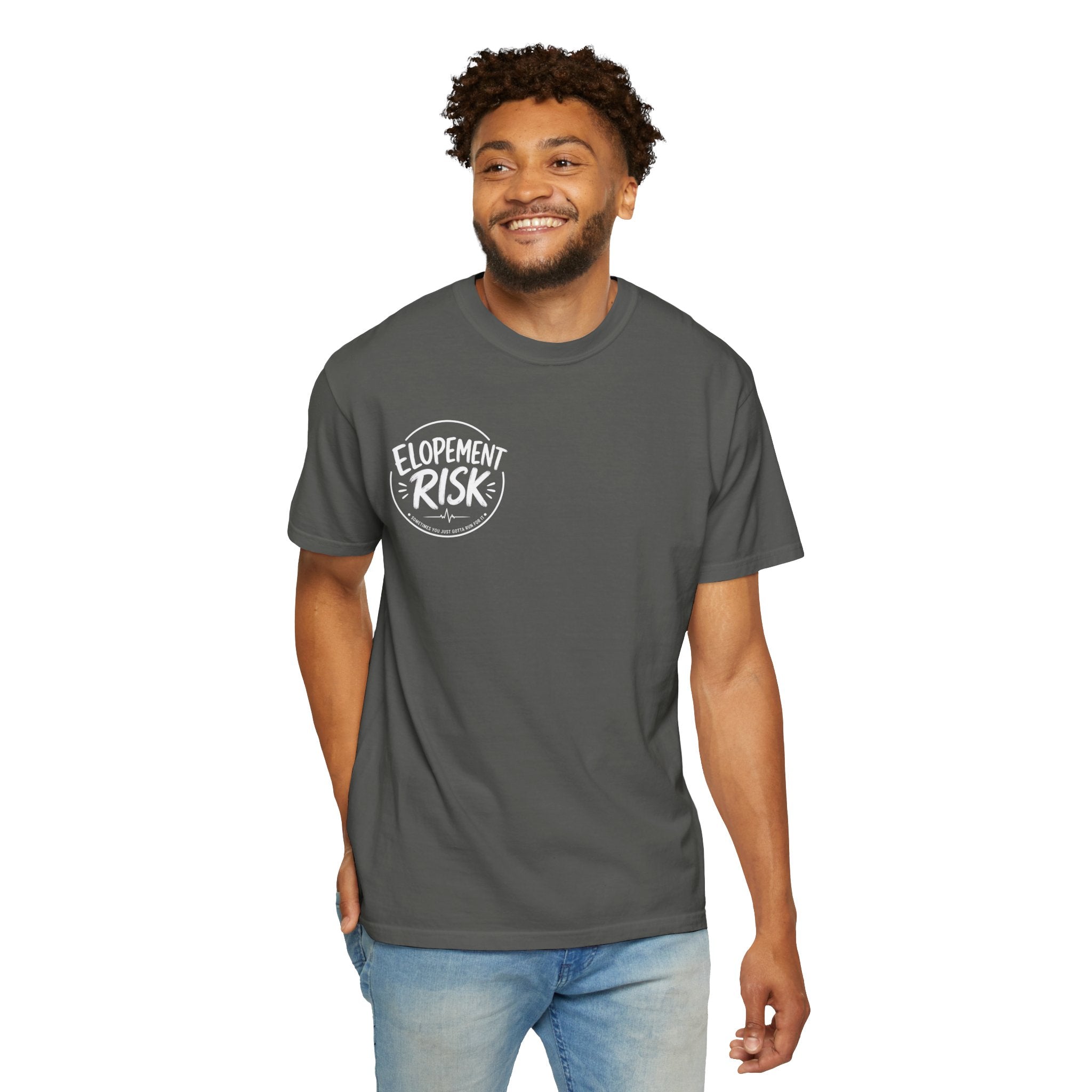T-Shirt — 'Elopement Risk' ER Combo Graphic Tee for EMS & ER Nurses
