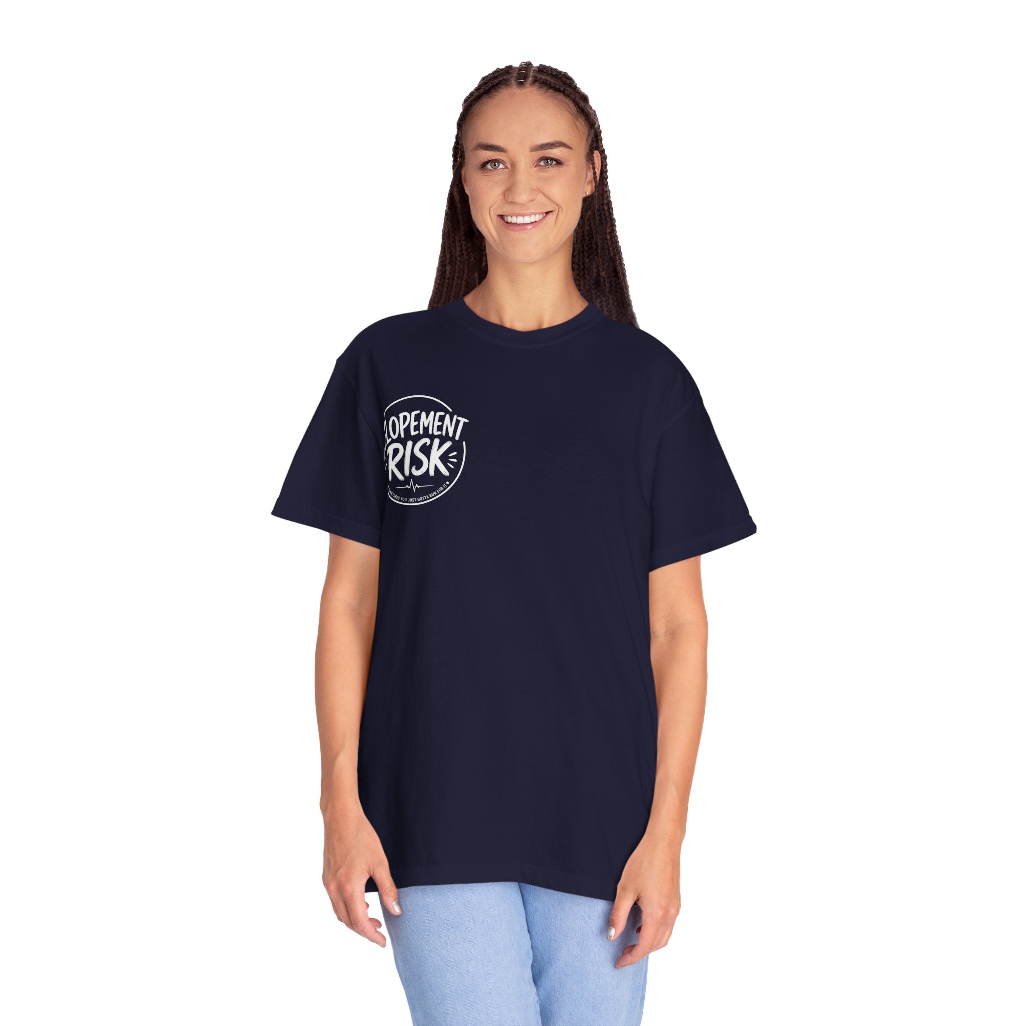 T-Shirt — 'Elopement Risk' ER Combo Graphic Tee for EMS & ER Nurses