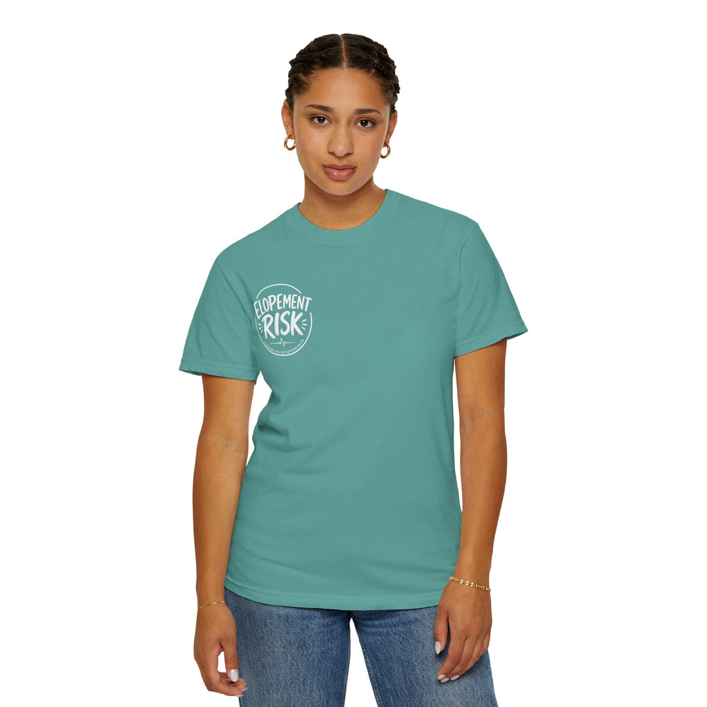 T-Shirt — 'Elopement Risk' ER Combo Graphic Tee for EMS & ER Nurses