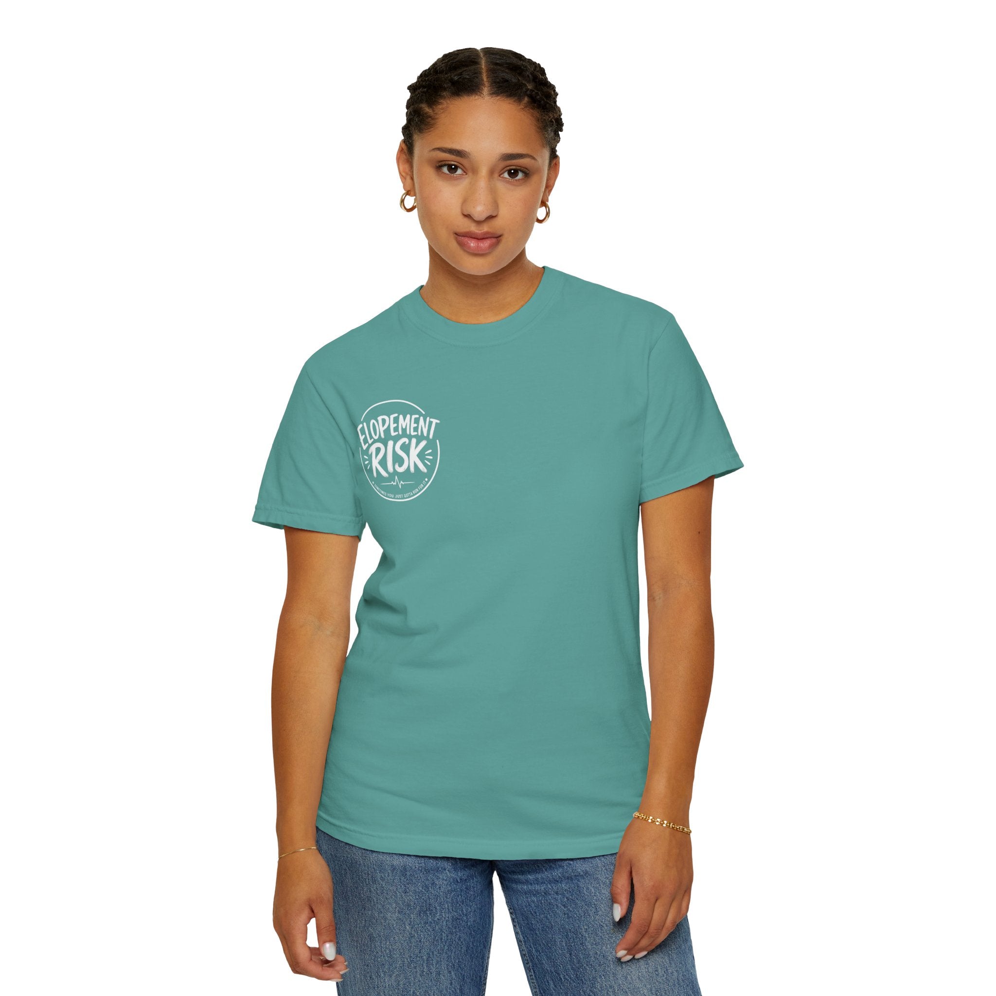 T-Shirt — 'Elopement Risk' ER Combo Graphic Tee for EMS & ER Nurses