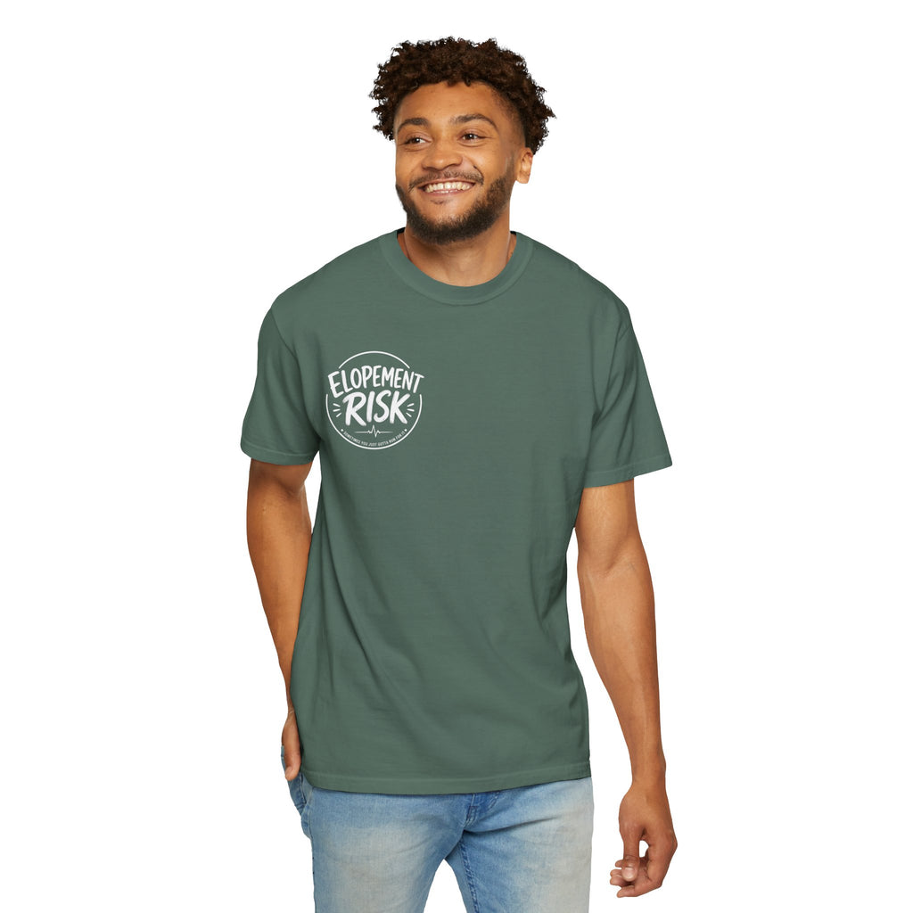 T-Shirt — 'Elopement Risk' ER Combo Graphic Tee for EMS & ER Nurses