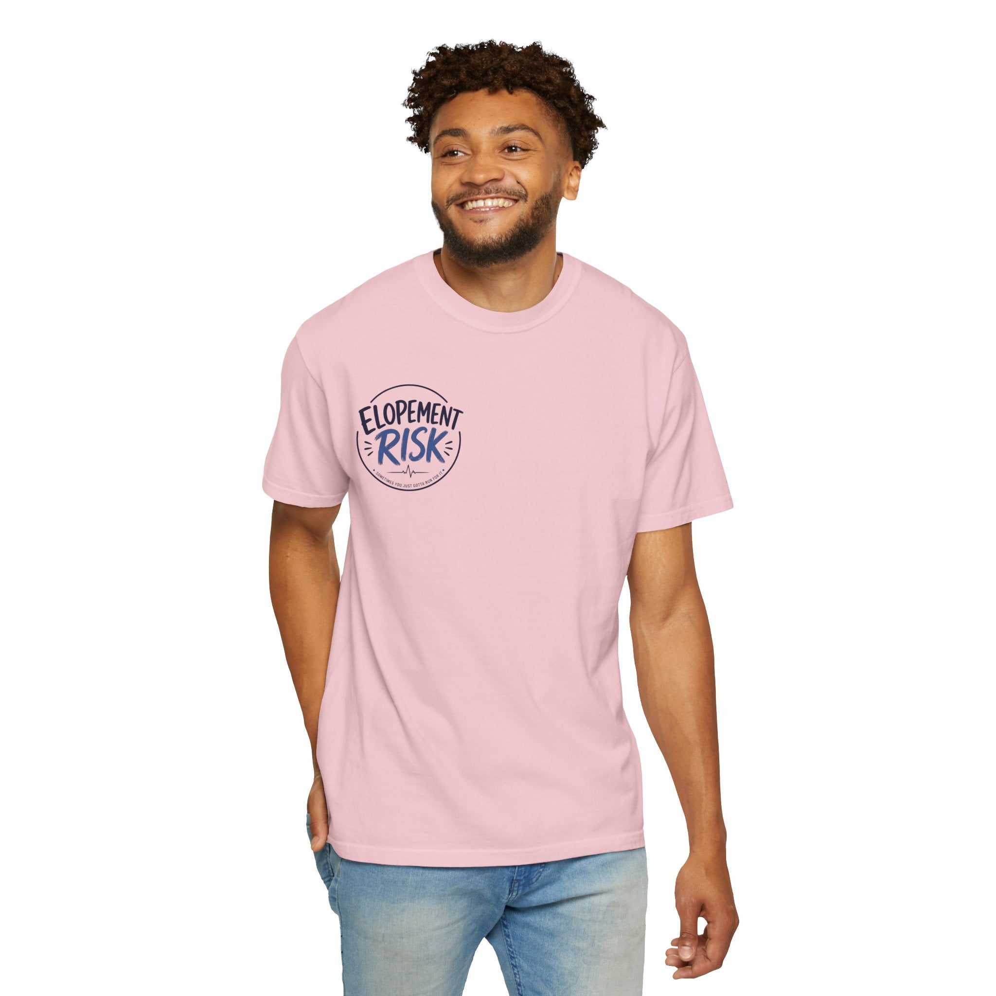 Texas Nurses T-Shirt — "Elopement Risk" Cute Armadillo Design, Big Hearts Texas Strong