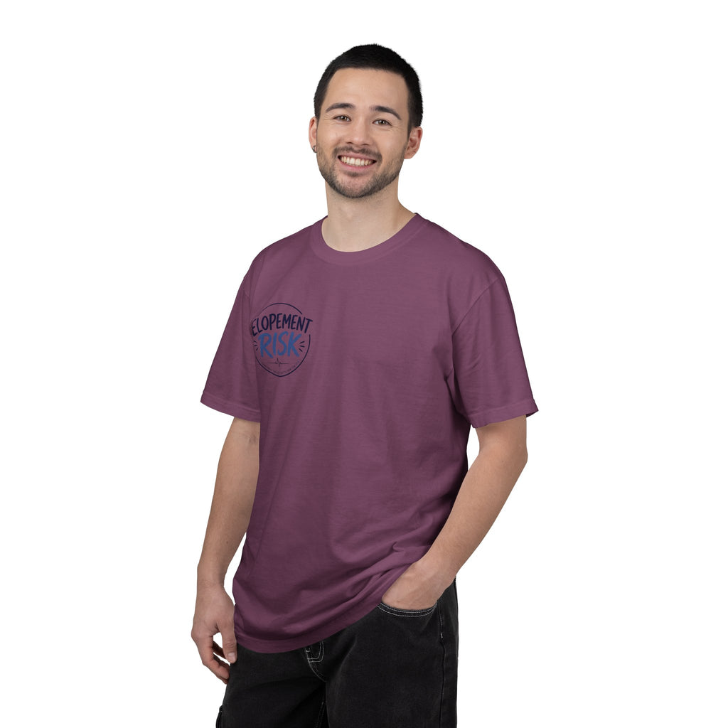 Texas Nurses T-Shirt — "Elopement Risk" Cute Armadillo Design, Big Hearts Texas Strong