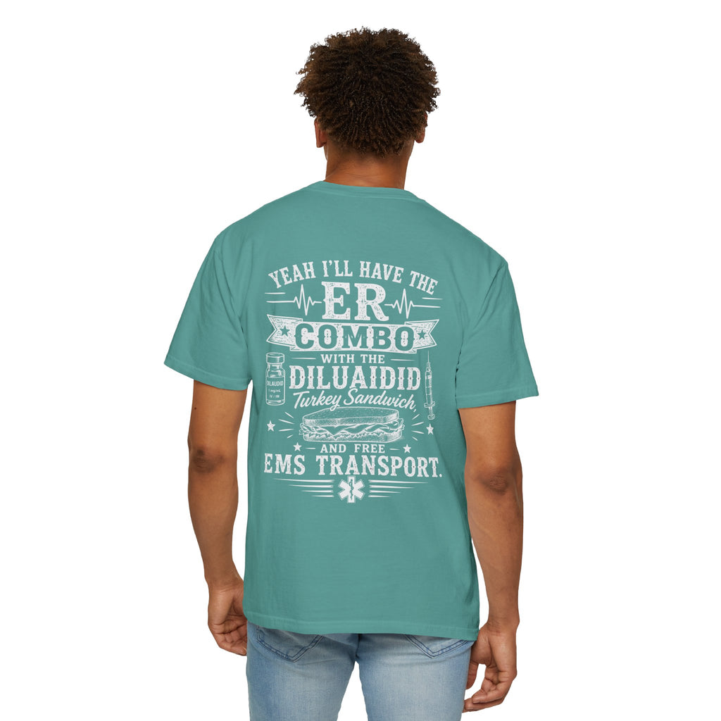 T-Shirt — 'Elopement Risk' ER Combo Graphic Tee for EMS & ER Nurses
