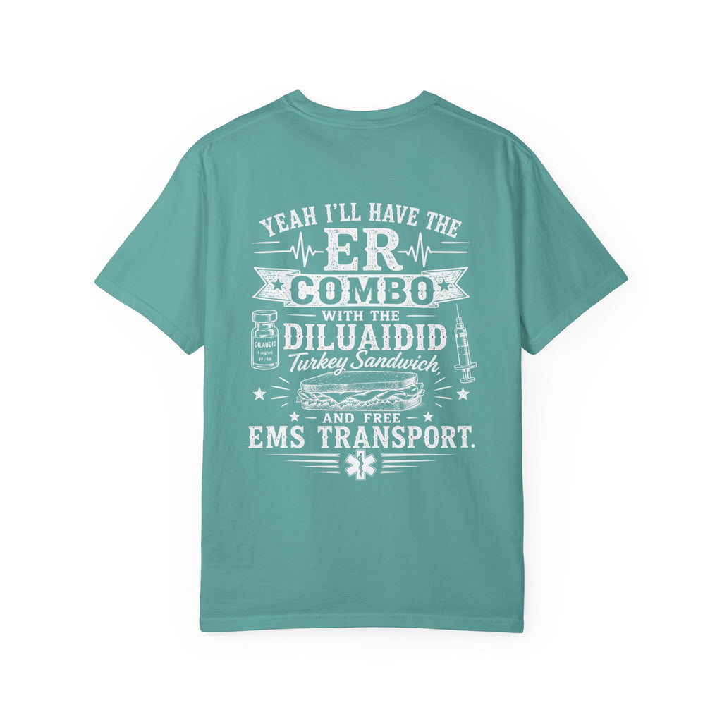 T-Shirt — 'Elopement Risk' ER Combo Graphic Tee for EMS & ER Nurses