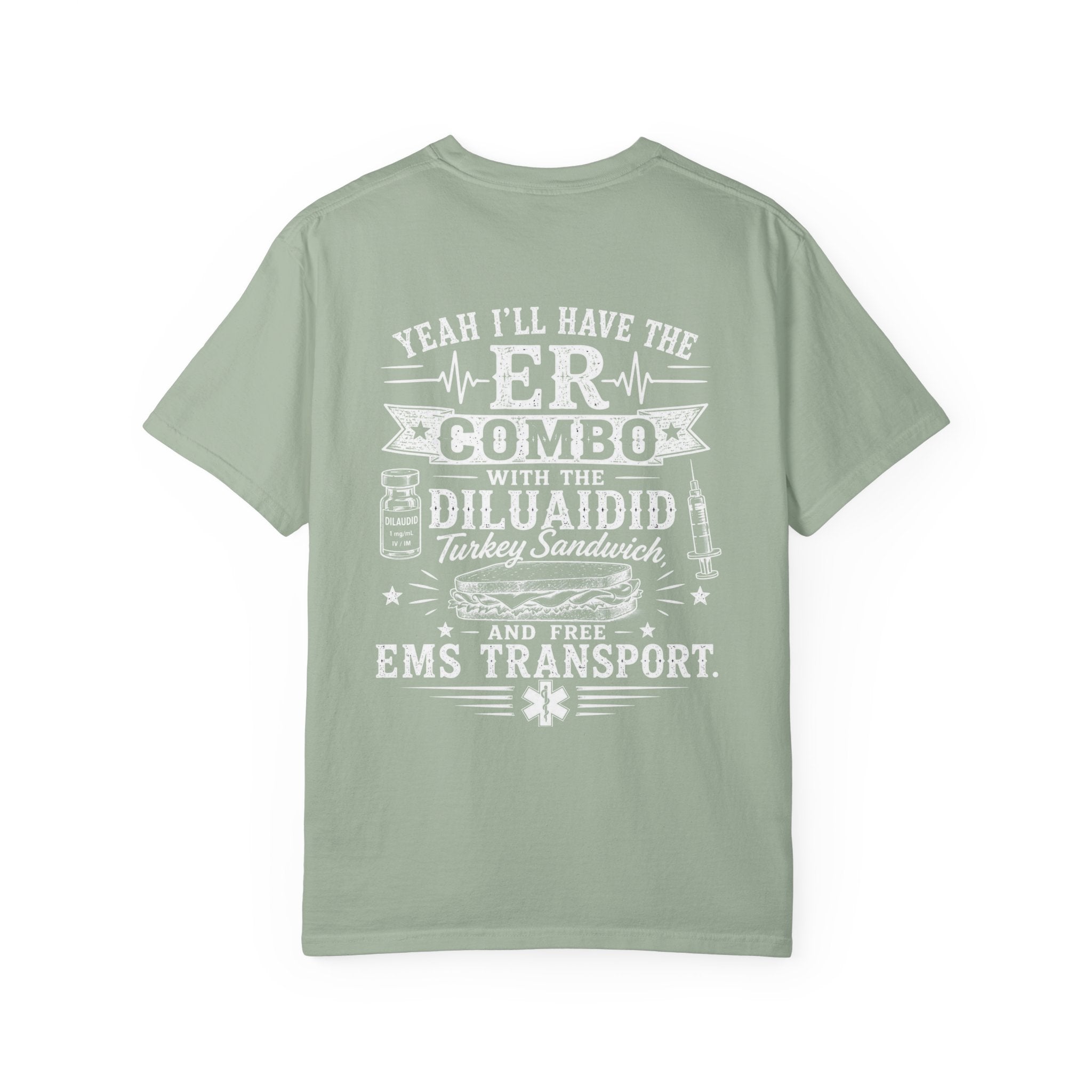 T-Shirt — 'Elopement Risk' ER Combo Graphic Tee for EMS & ER Nurses