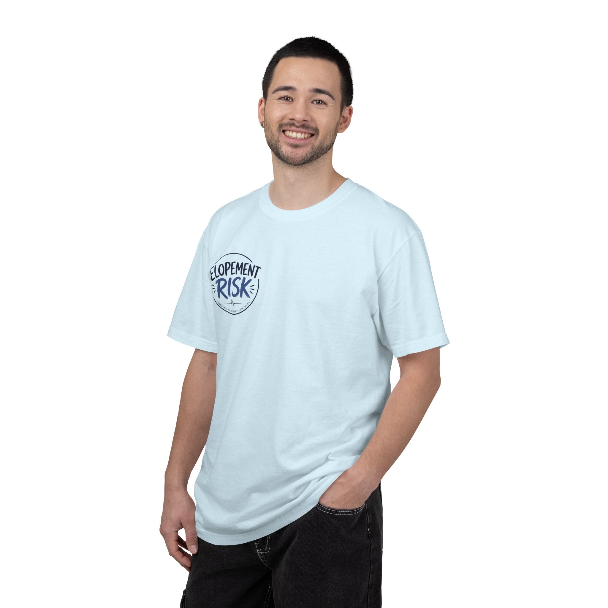 Texas Nurses T-Shirt — "Elopement Risk" Cute Armadillo Design, Big Hearts Texas Strong
