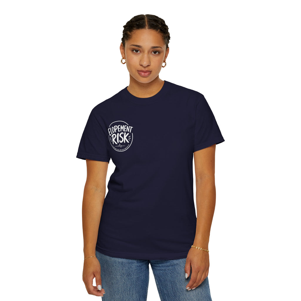 T-Shirt — 'Elopement Risk' ER Combo Graphic Tee for EMS & ER Nurses