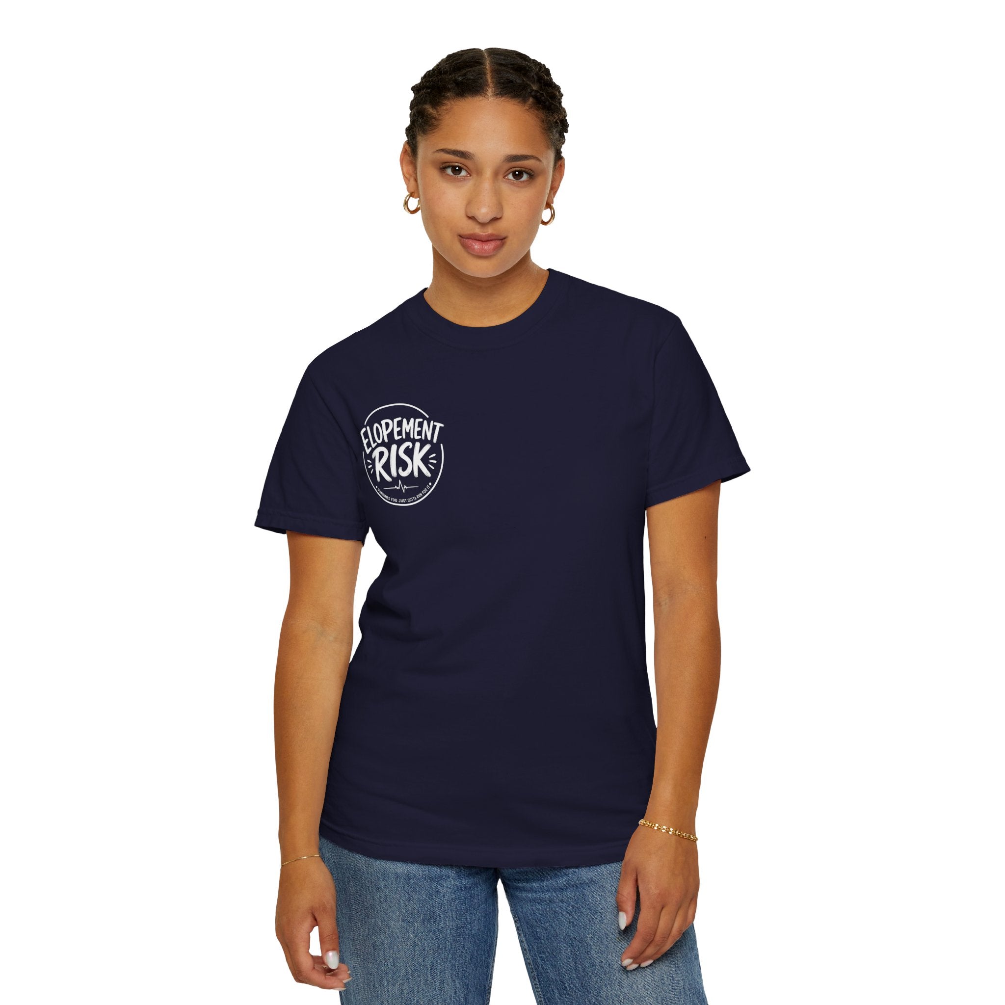 T-Shirt — 'Elopement Risk' ER Combo Graphic Tee for EMS & ER Nurses