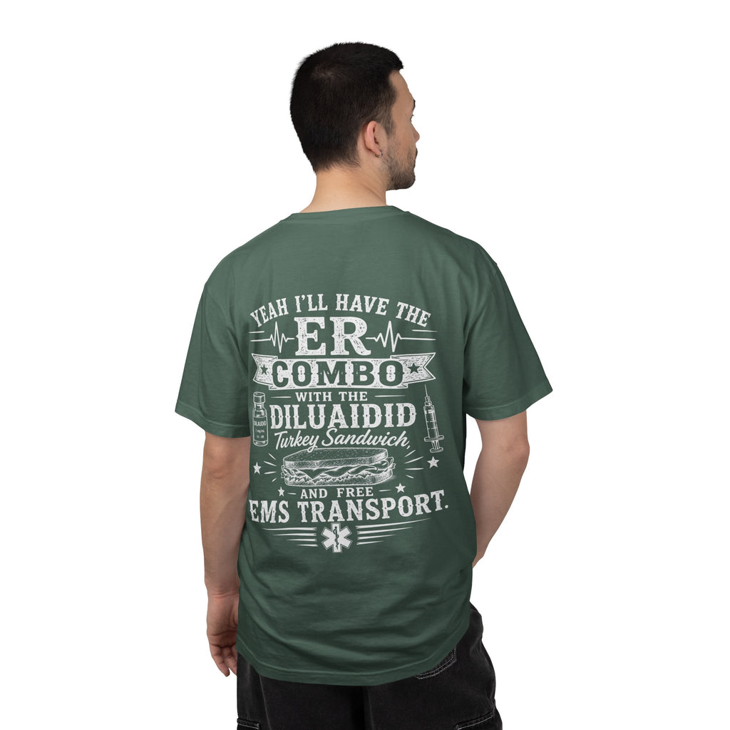 T-Shirt — 'Elopement Risk' ER Combo Graphic Tee for EMS & ER Nurses