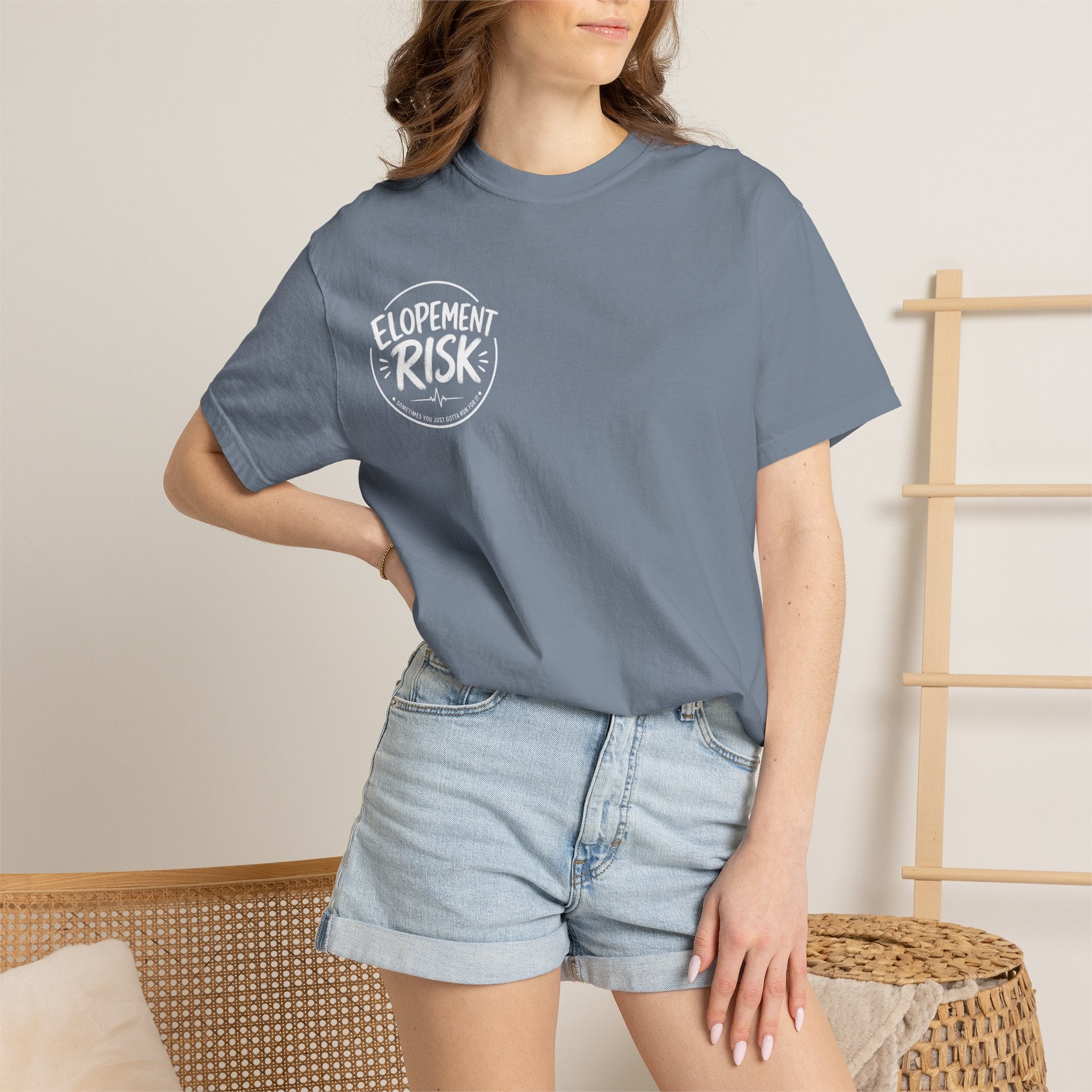 T-Shirt — 'Elopement Risk' ER Combo Graphic Tee for EMS & ER Nurses