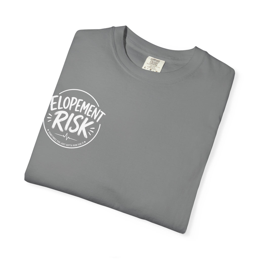 T-Shirt — 'Elopement Risk' ER Combo Graphic Tee for EMS & ER Nurses