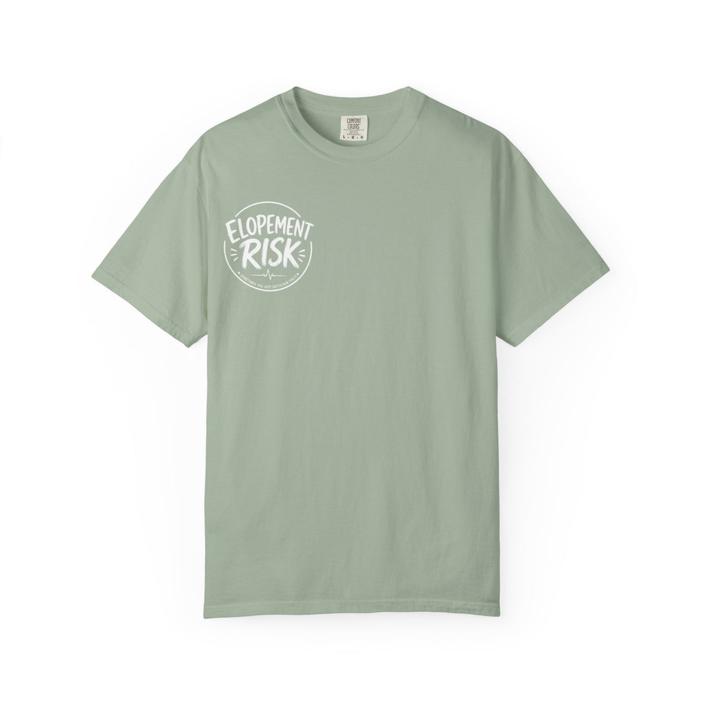 T-Shirt — 'Elopement Risk' ER Combo Graphic Tee for EMS & ER Nurses