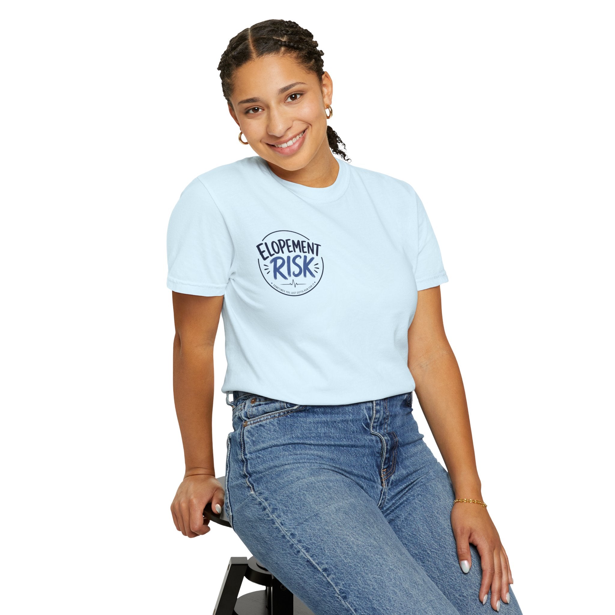 Texas Nurses T-Shirt — "Elopement Risk" Cute Armadillo Design, Big Hearts Texas Strong
