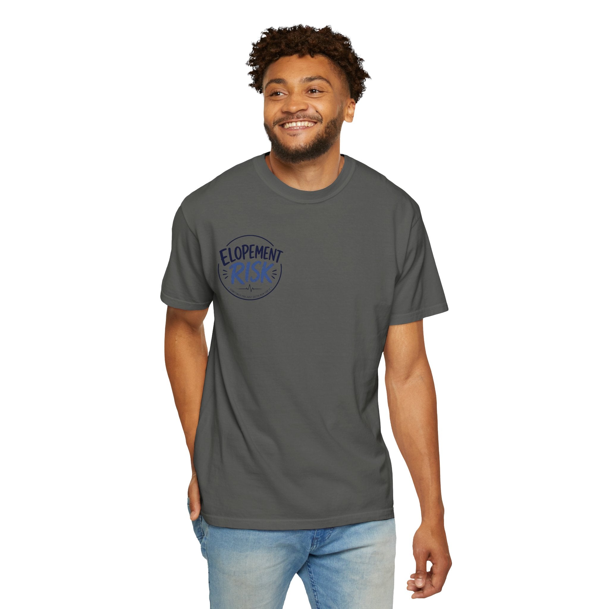 Texas Nurses T-Shirt — "Elopement Risk" Cute Armadillo Design, Big Hearts Texas Strong