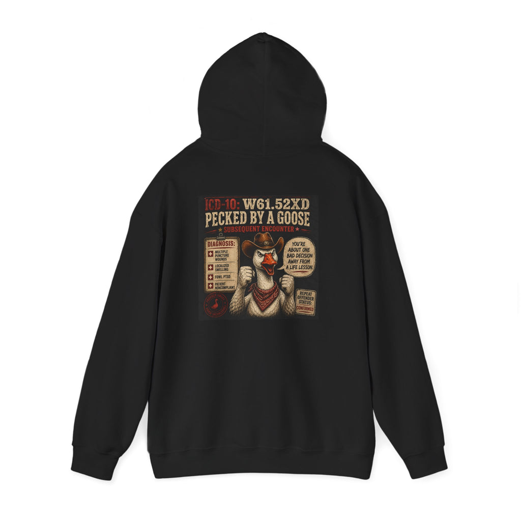 Elopement Risk Hoodie — Funny Goose Pecked Wedding Hoodie