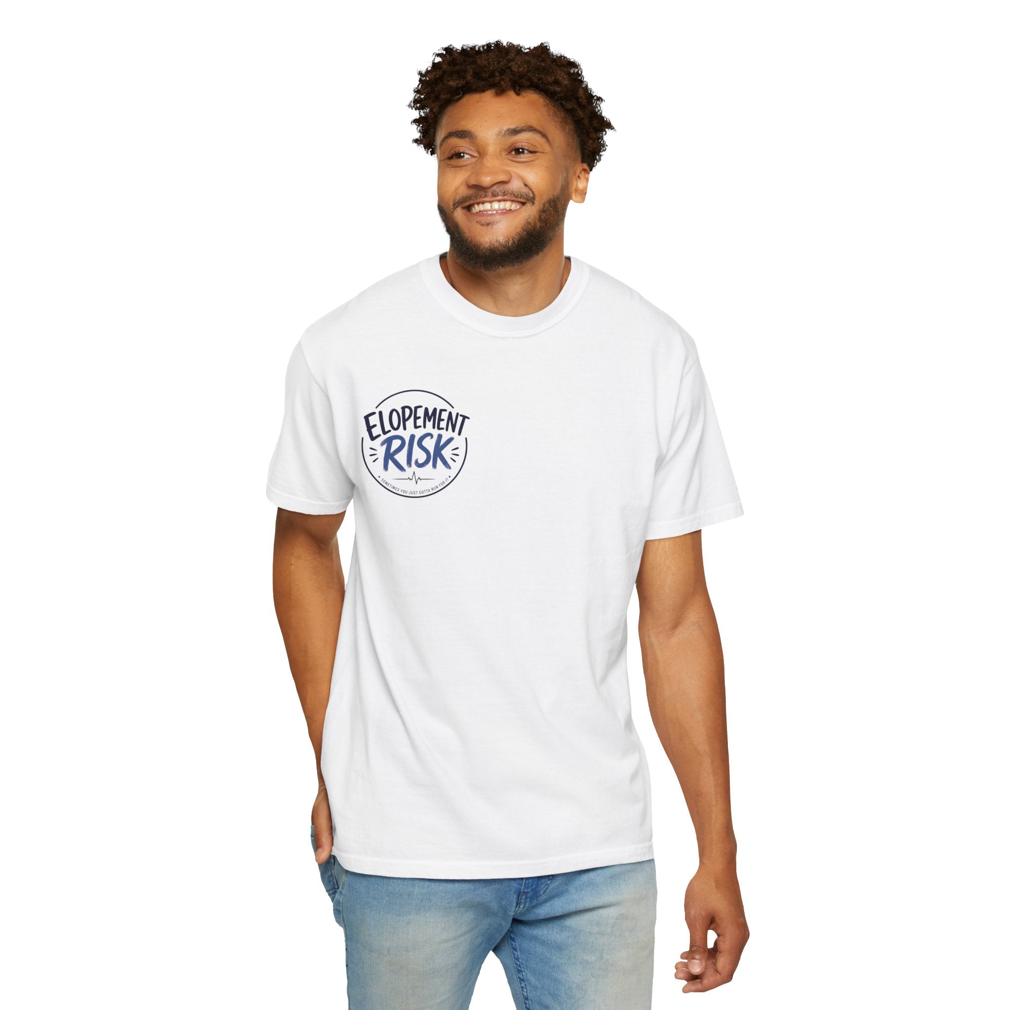 Texas Nurses T-Shirt — "Elopement Risk" Cute Armadillo Design, Big Hearts Texas Strong