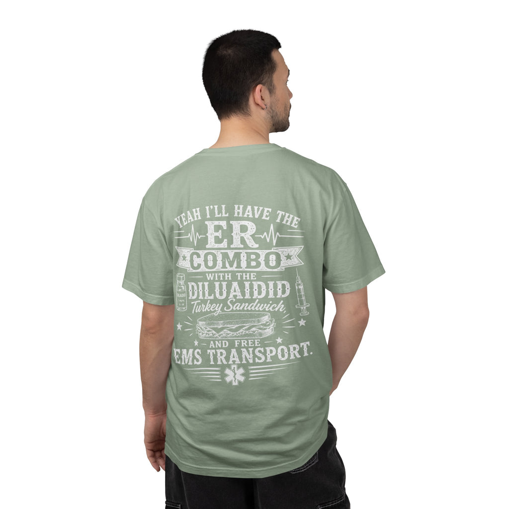 T-Shirt — 'Elopement Risk' ER Combo Graphic Tee for EMS & ER Nurses