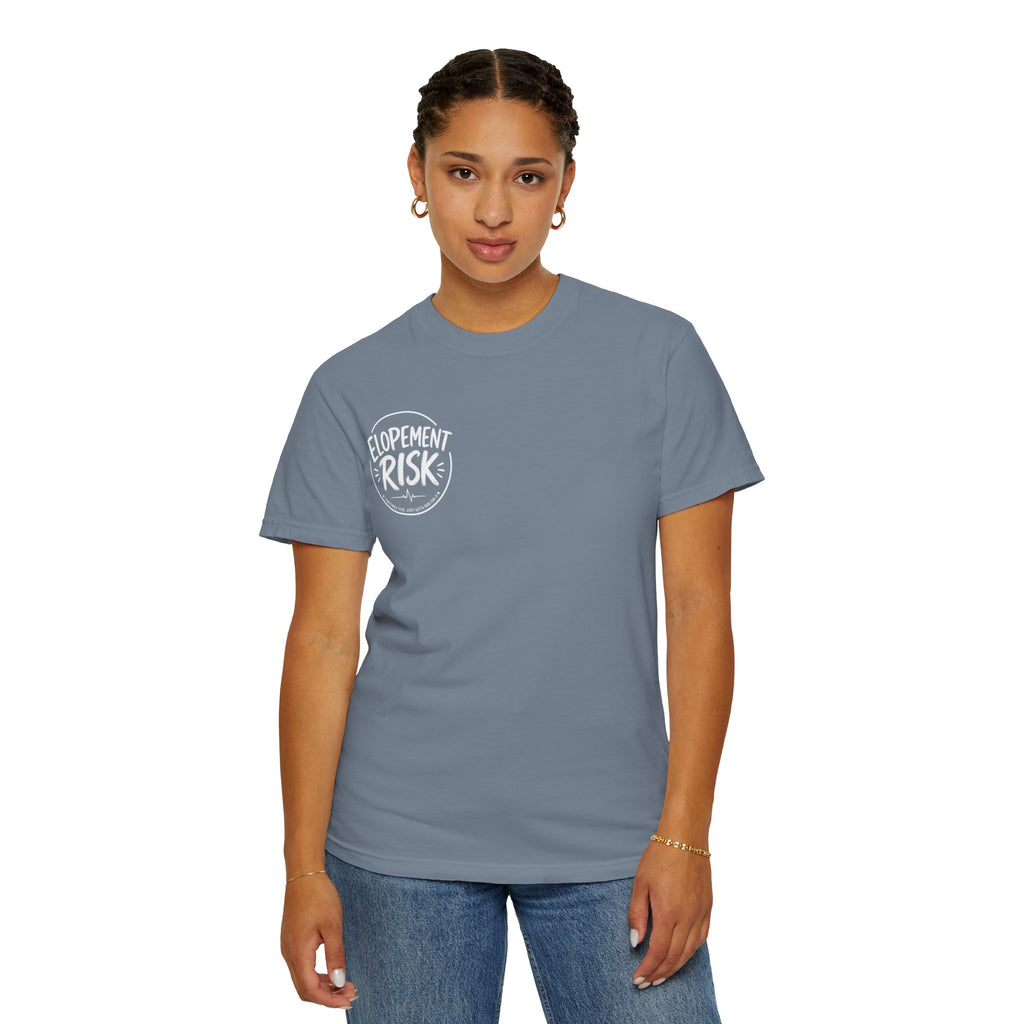 T-Shirt — 'Elopement Risk' ER Combo Graphic Tee for EMS & ER Nurses