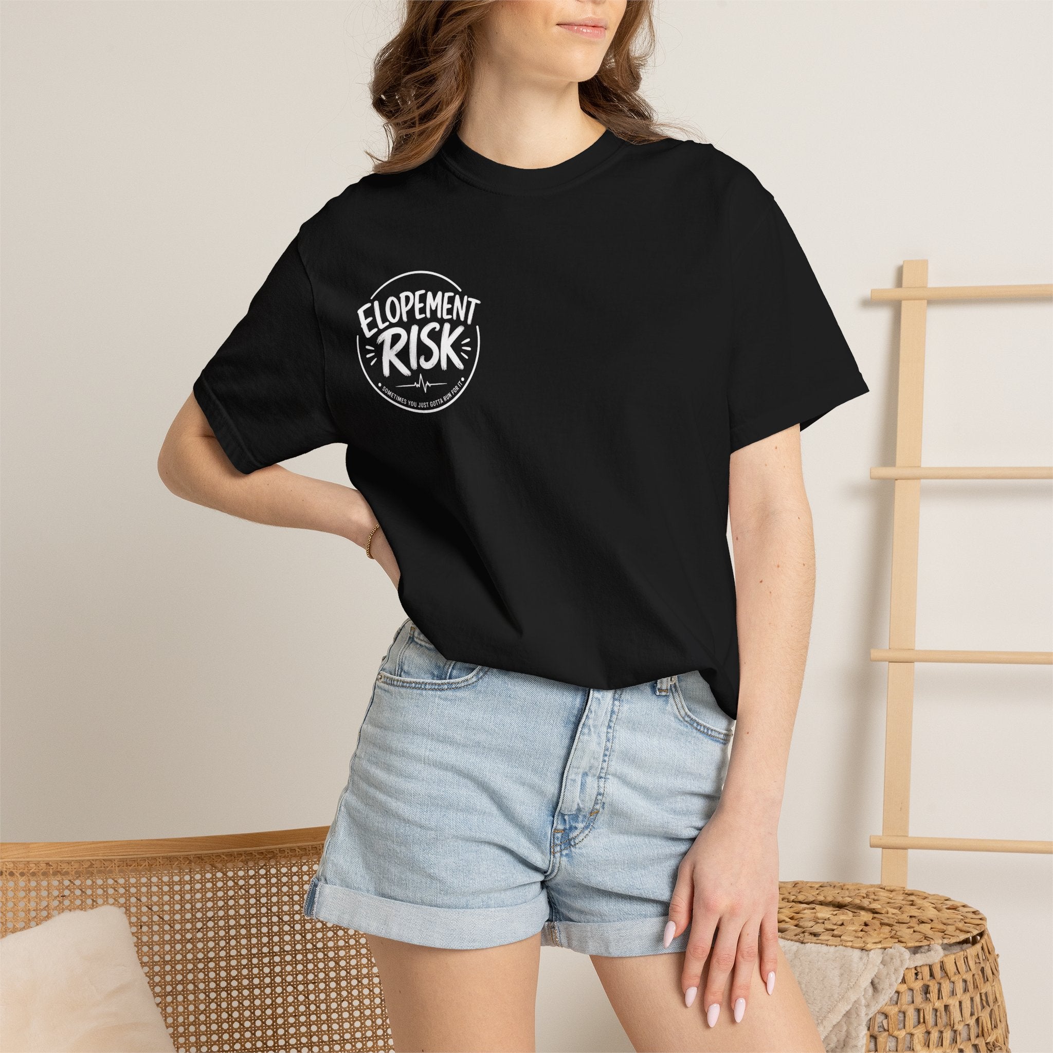 T-Shirt — 'Elopement Risk' ER Combo Graphic Tee for EMS & ER Nurses
