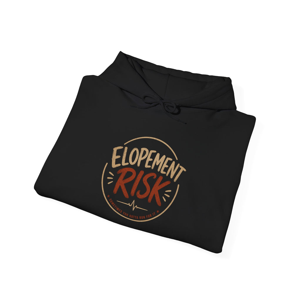 Elopement Risk Hoodie — Funny Goose Pecked Wedding Hoodie
