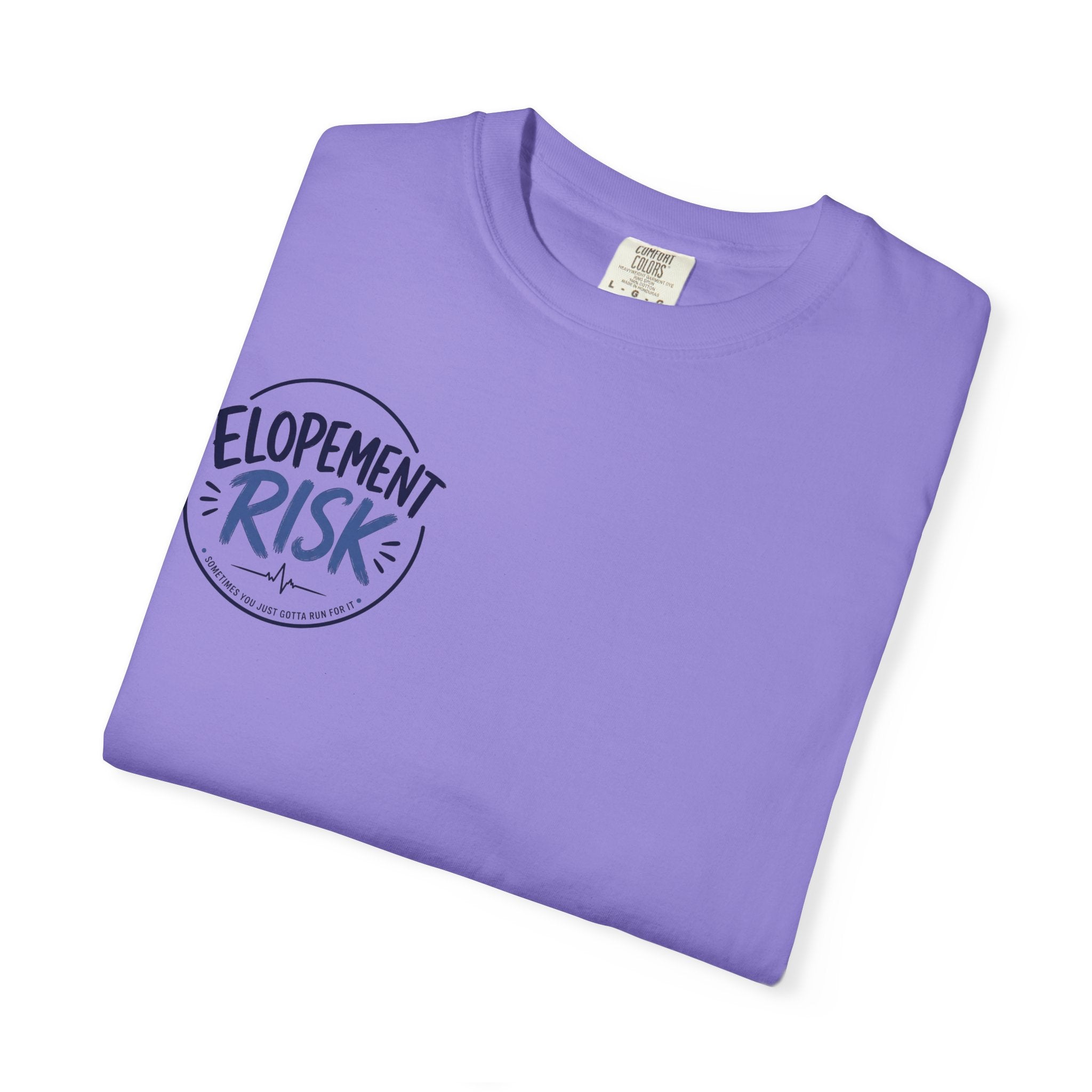 Texas Nurses T-Shirt — "Elopement Risk" Cute Armadillo Design, Big Hearts Texas Strong