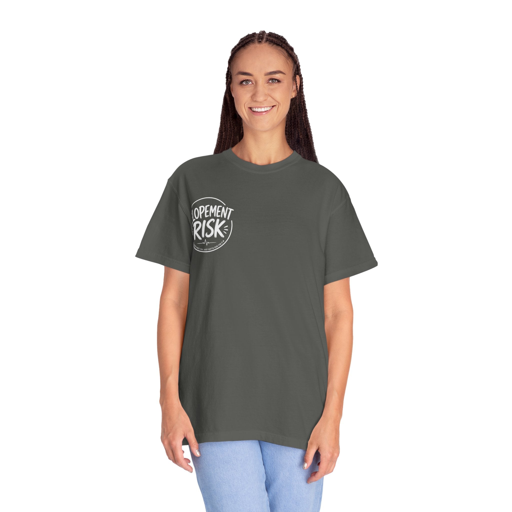 T-Shirt — 'Elopement Risk' ER Combo Graphic Tee for EMS & ER Nurses