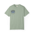 T-Shirt — Funny 'Spit On By A Llama' Novelty Tee (Elopement Risk Chest Logo)