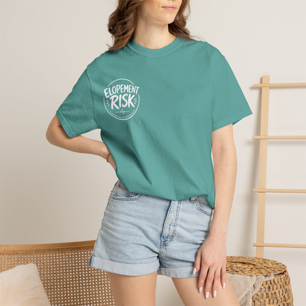 T-Shirt — 'Elopement Risk' ER Combo Graphic Tee for EMS & ER Nurses