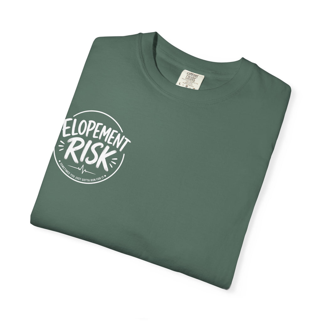 T-Shirt — 'Elopement Risk' ER Combo Graphic Tee for EMS & ER Nurses