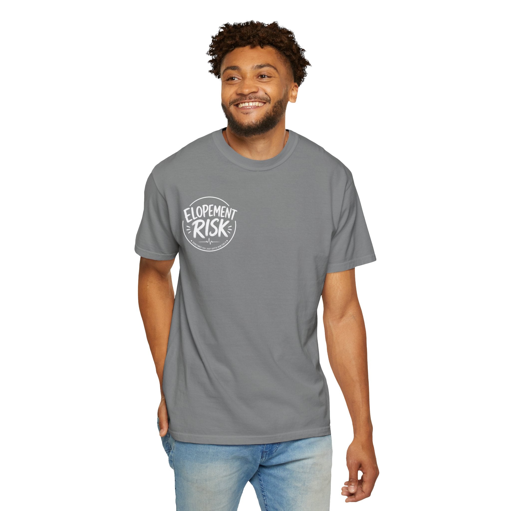 T-Shirt — 'Elopement Risk' ER Combo Graphic Tee for EMS & ER Nurses