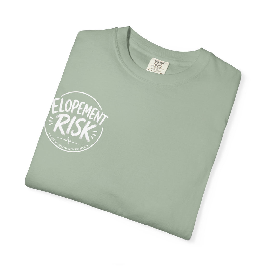 T-Shirt — 'Elopement Risk' ER Combo Graphic Tee for EMS & ER Nurses
