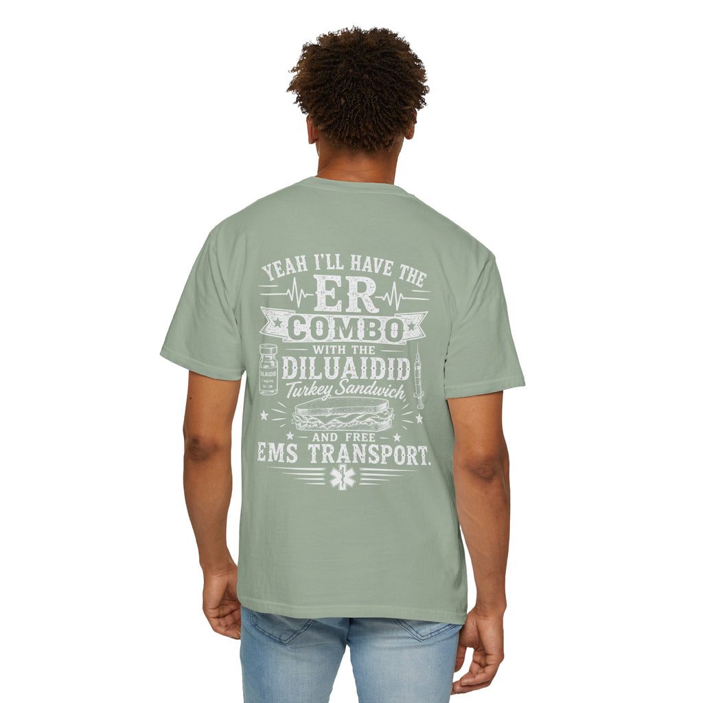 T-Shirt — 'Elopement Risk' ER Combo Graphic Tee for EMS & ER Nurses