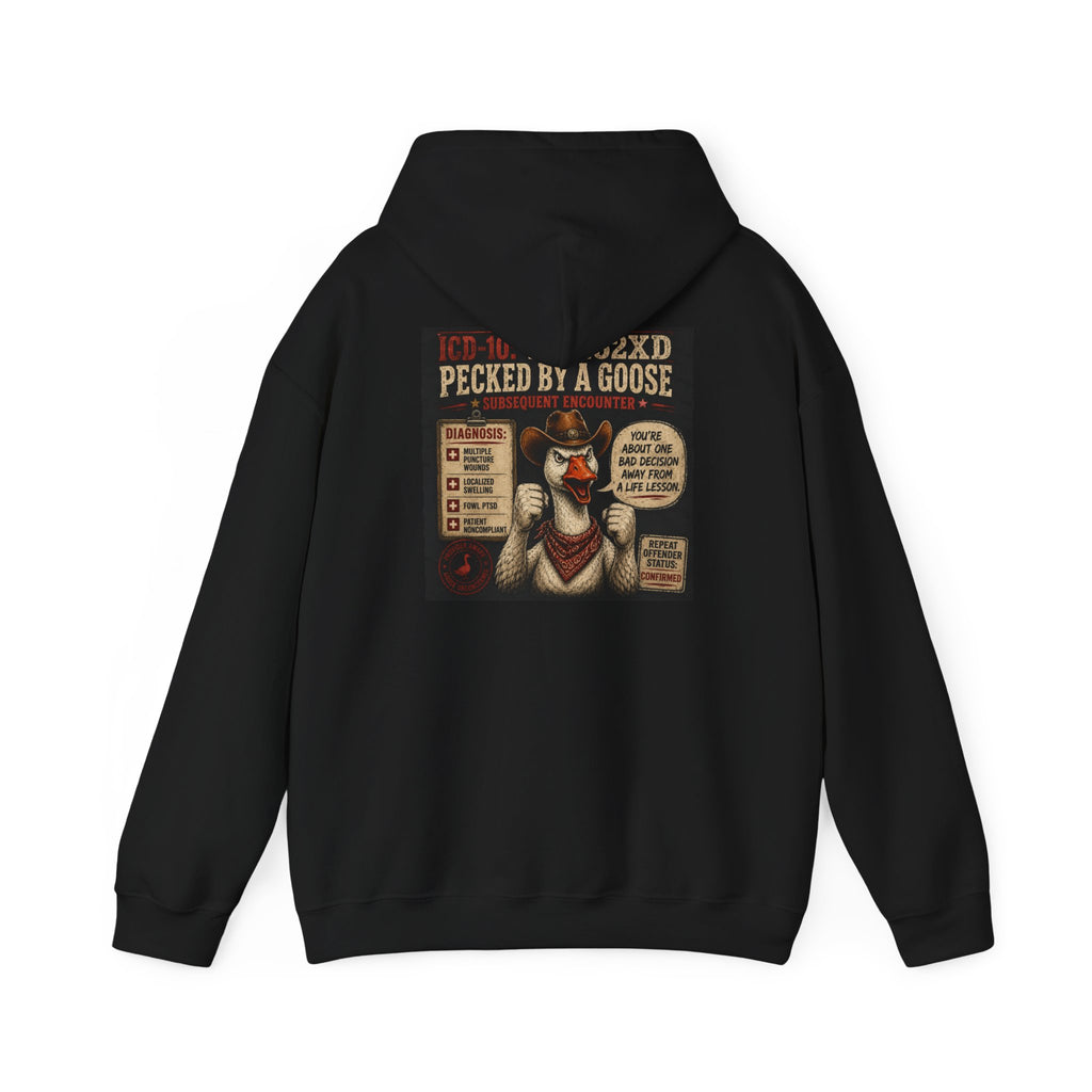 Elopement Risk Hoodie — Funny Goose Pecked Wedding Hoodie