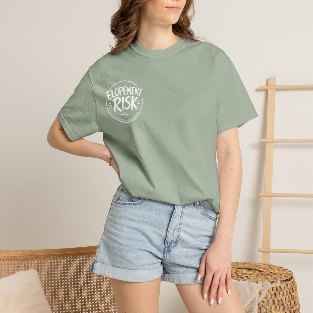 T-Shirt — 'Elopement Risk' ER Combo Graphic Tee for EMS & ER Nurses