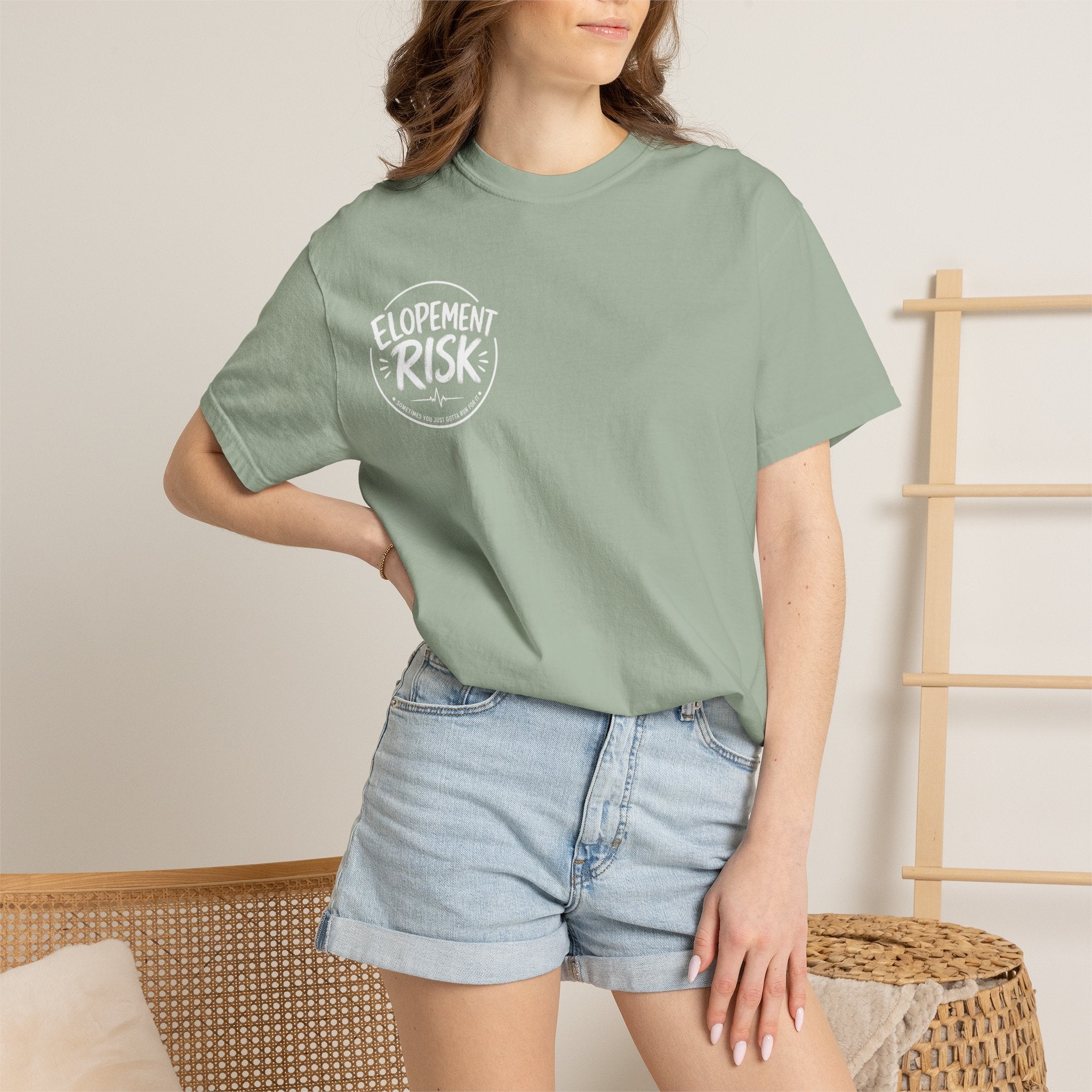 T-Shirt — 'Elopement Risk' ER Combo Graphic Tee for EMS & ER Nurses