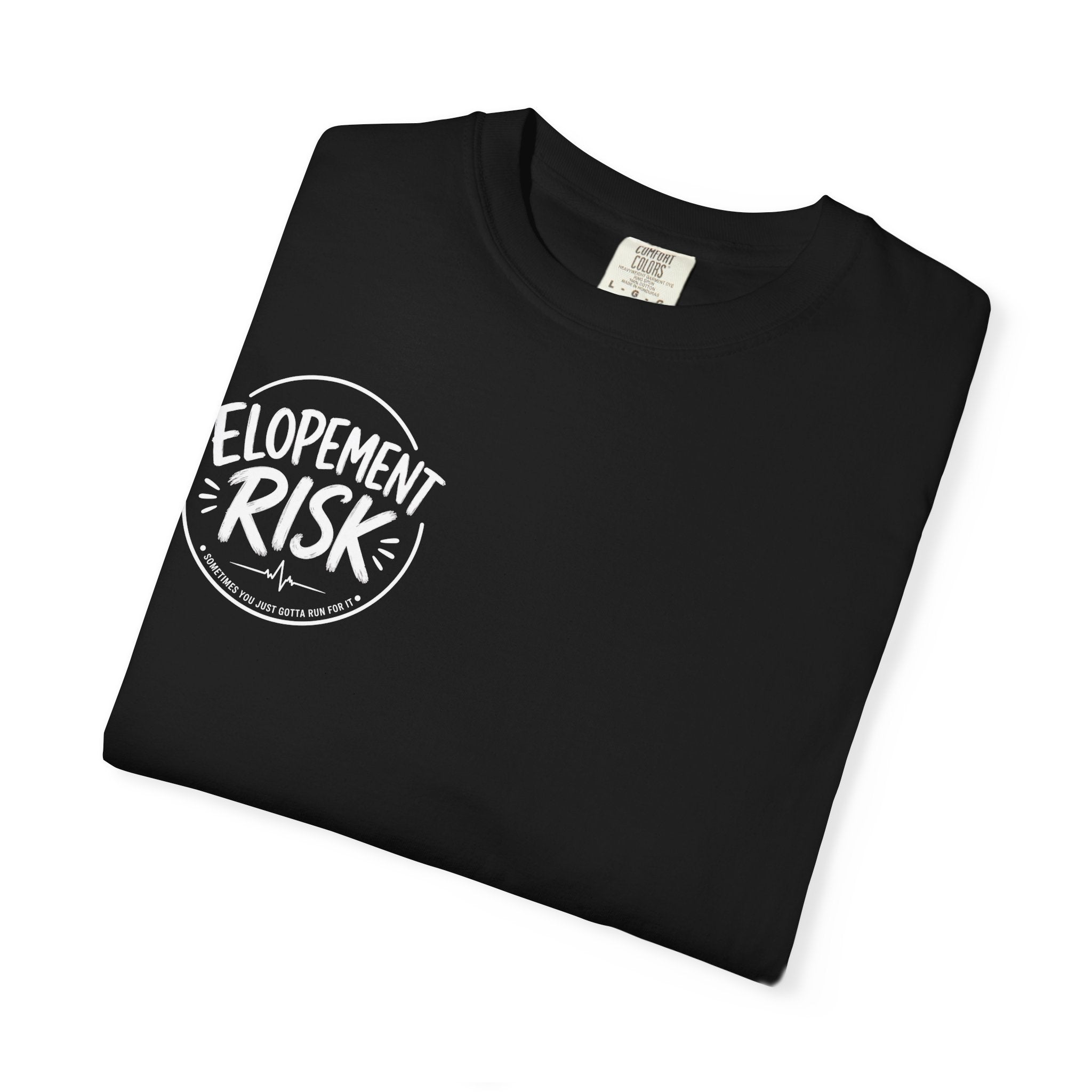 T-Shirt — 'Elopement Risk' ER Combo Graphic Tee for EMS & ER Nurses