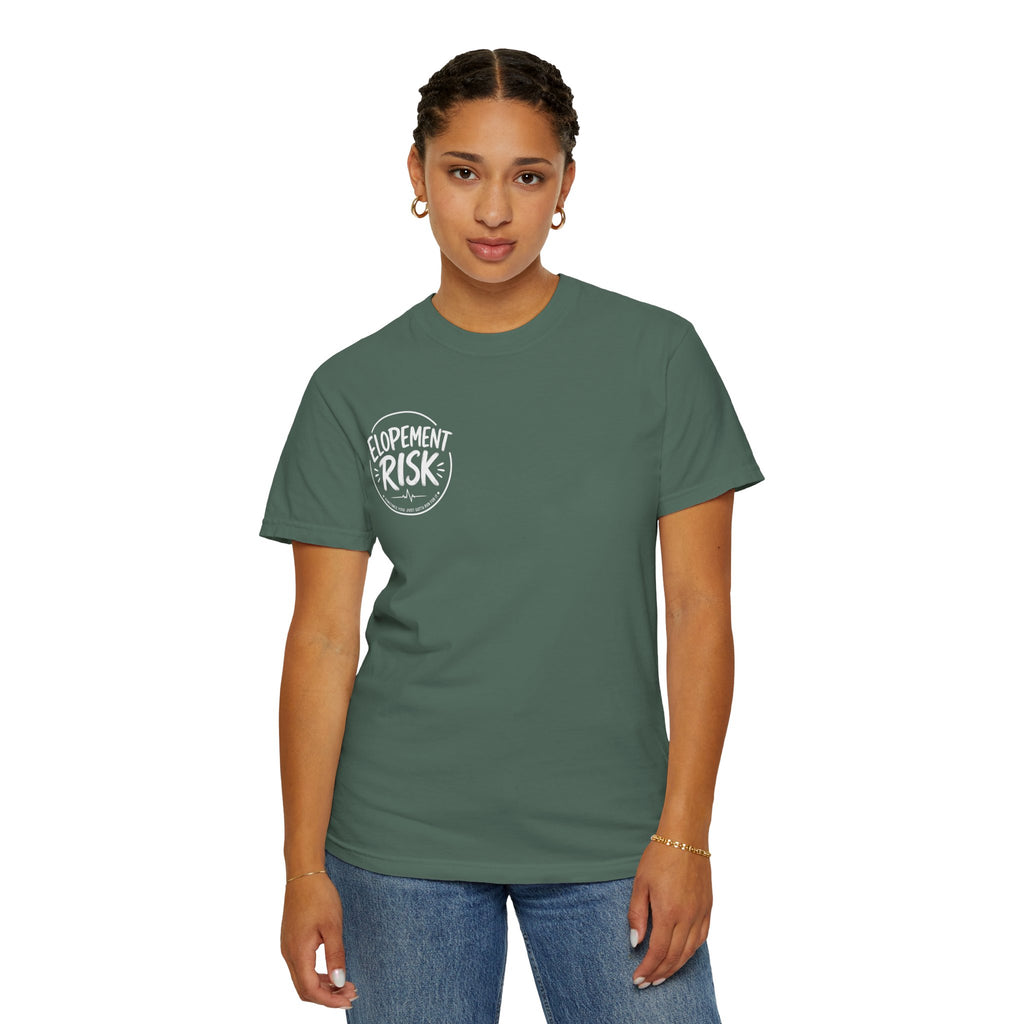T-Shirt — 'Elopement Risk' ER Combo Graphic Tee for EMS & ER Nurses
