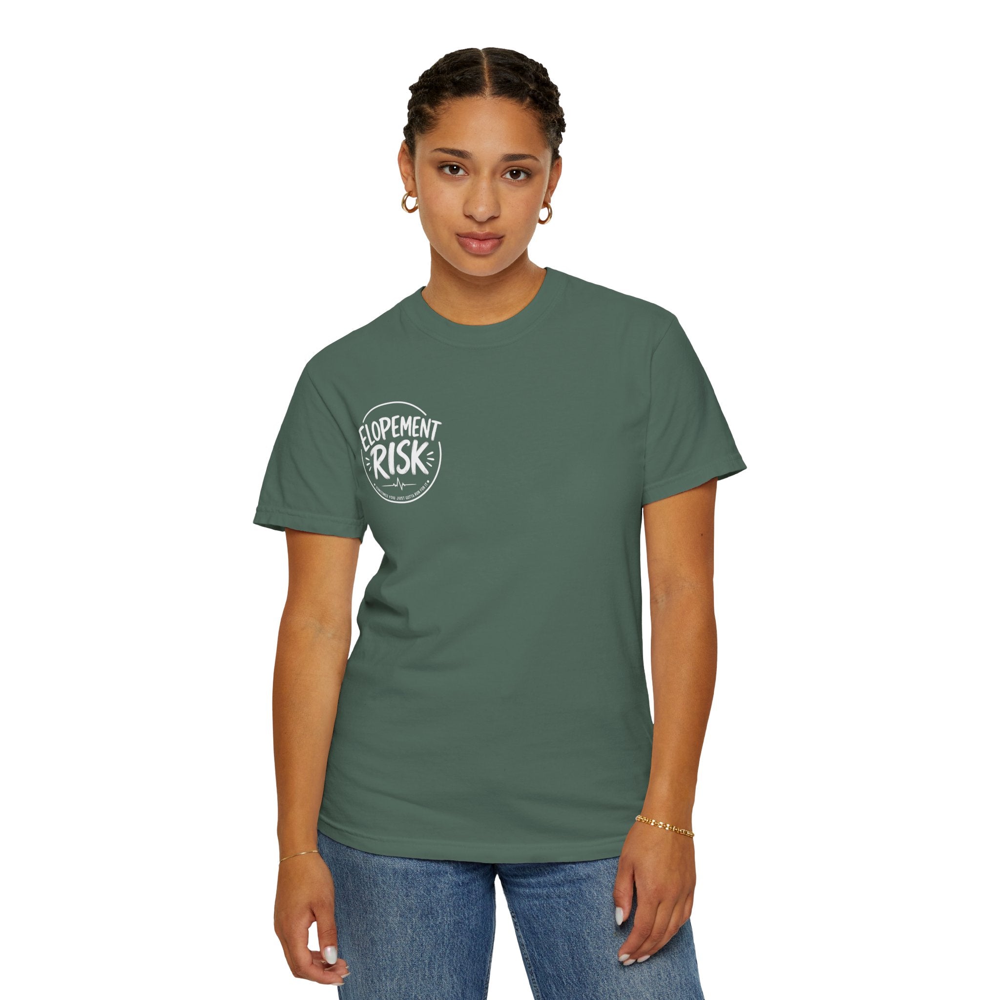 T-Shirt — 'Elopement Risk' ER Combo Graphic Tee for EMS & ER Nurses