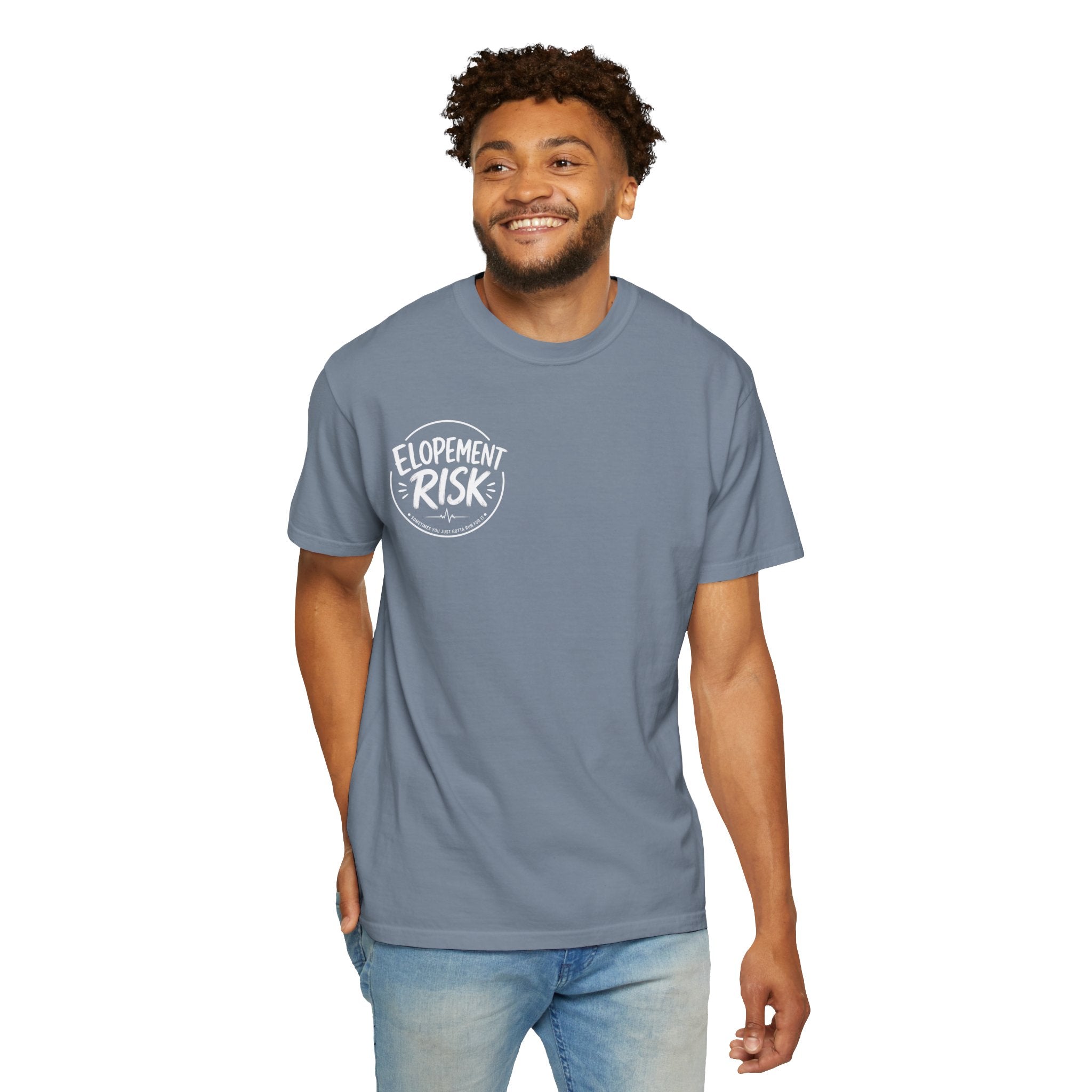 T-Shirt — 'Elopement Risk' ER Combo Graphic Tee for EMS & ER Nurses