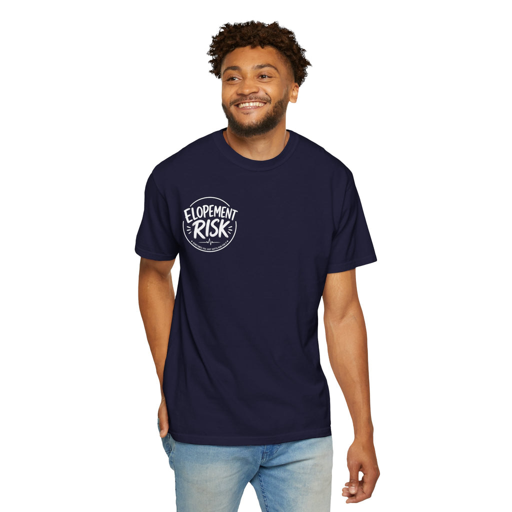 T-Shirt — 'Elopement Risk' ER Combo Graphic Tee for EMS & ER Nurses