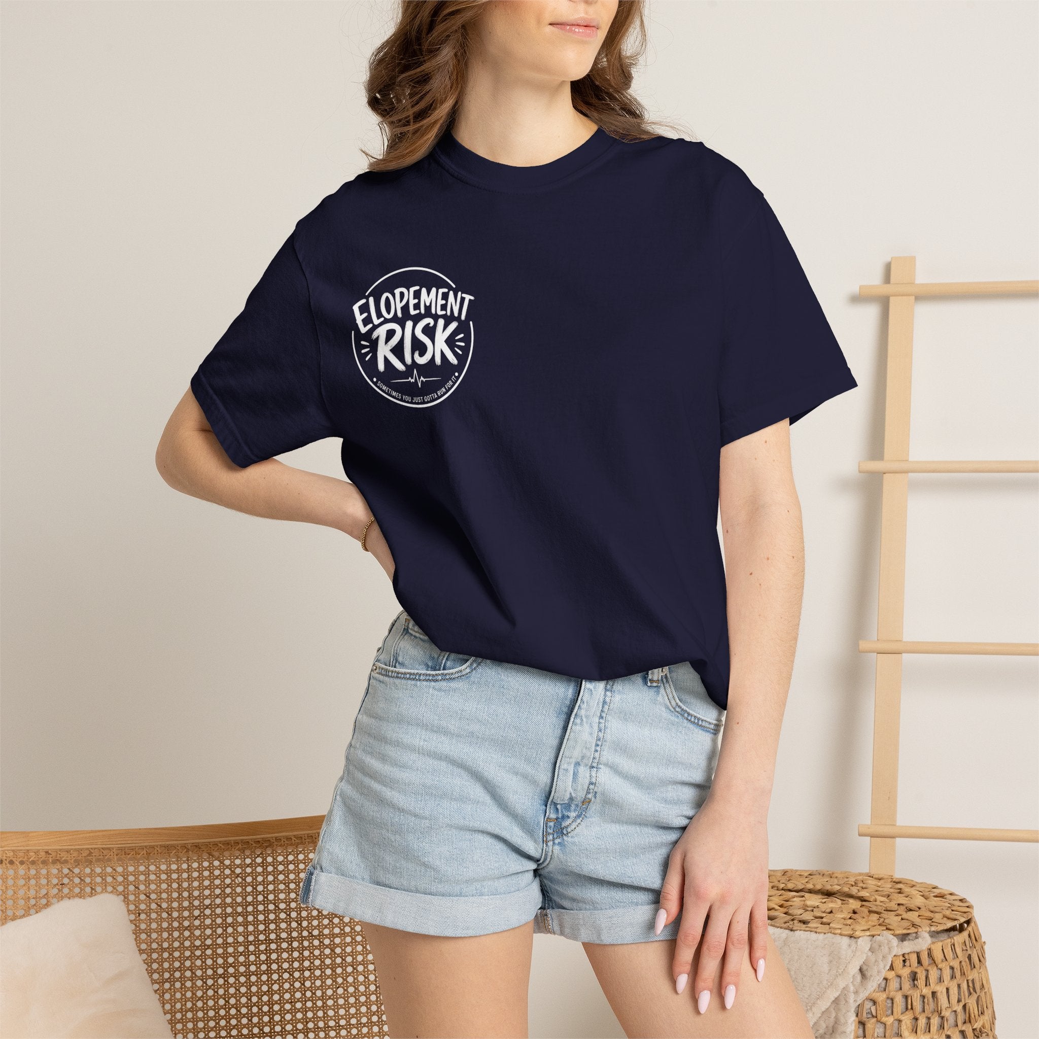 T-Shirt — 'Elopement Risk' ER Combo Graphic Tee for EMS & ER Nurses
