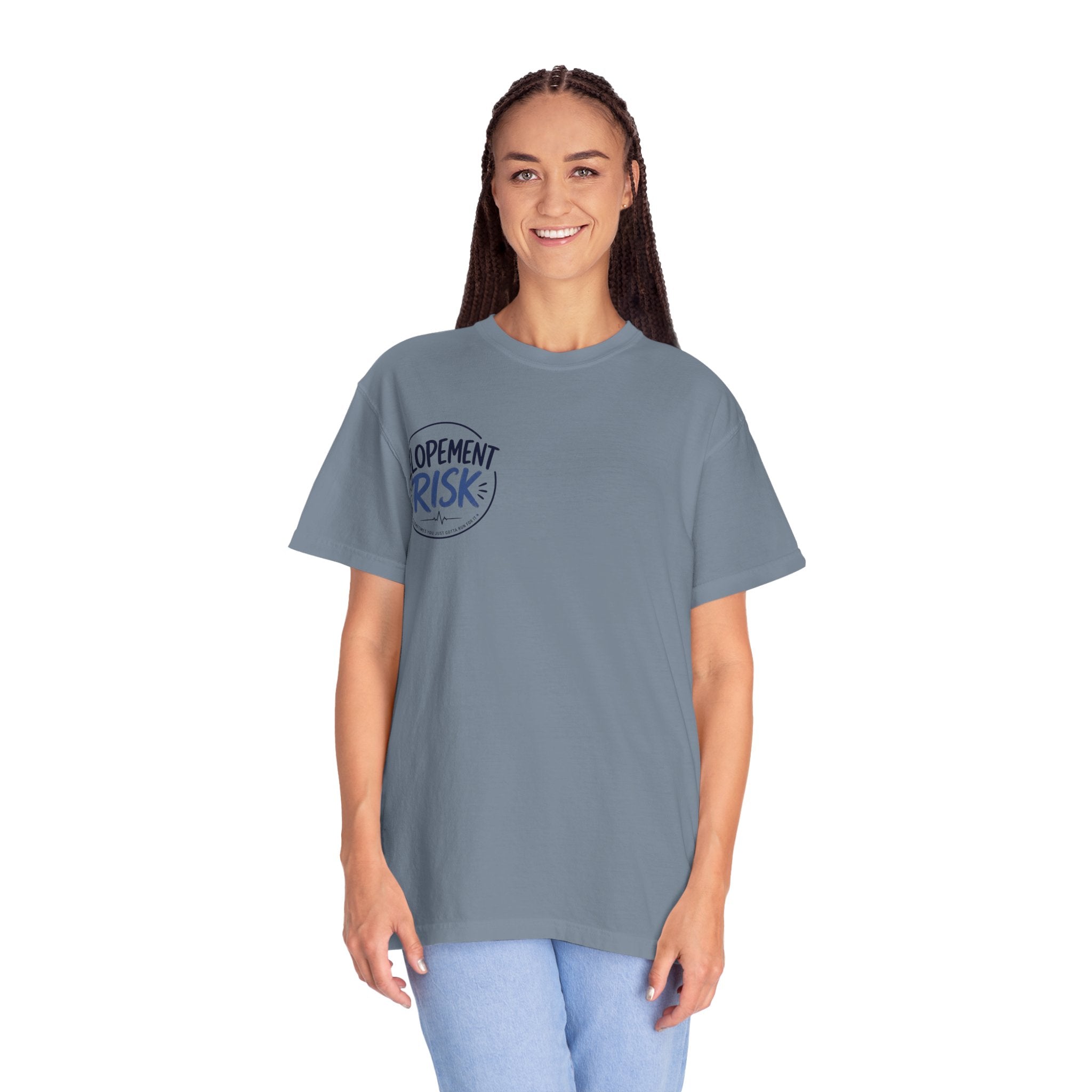 Texas Nurses T-Shirt — "Elopement Risk" Cute Armadillo Design, Big Hearts Texas Strong