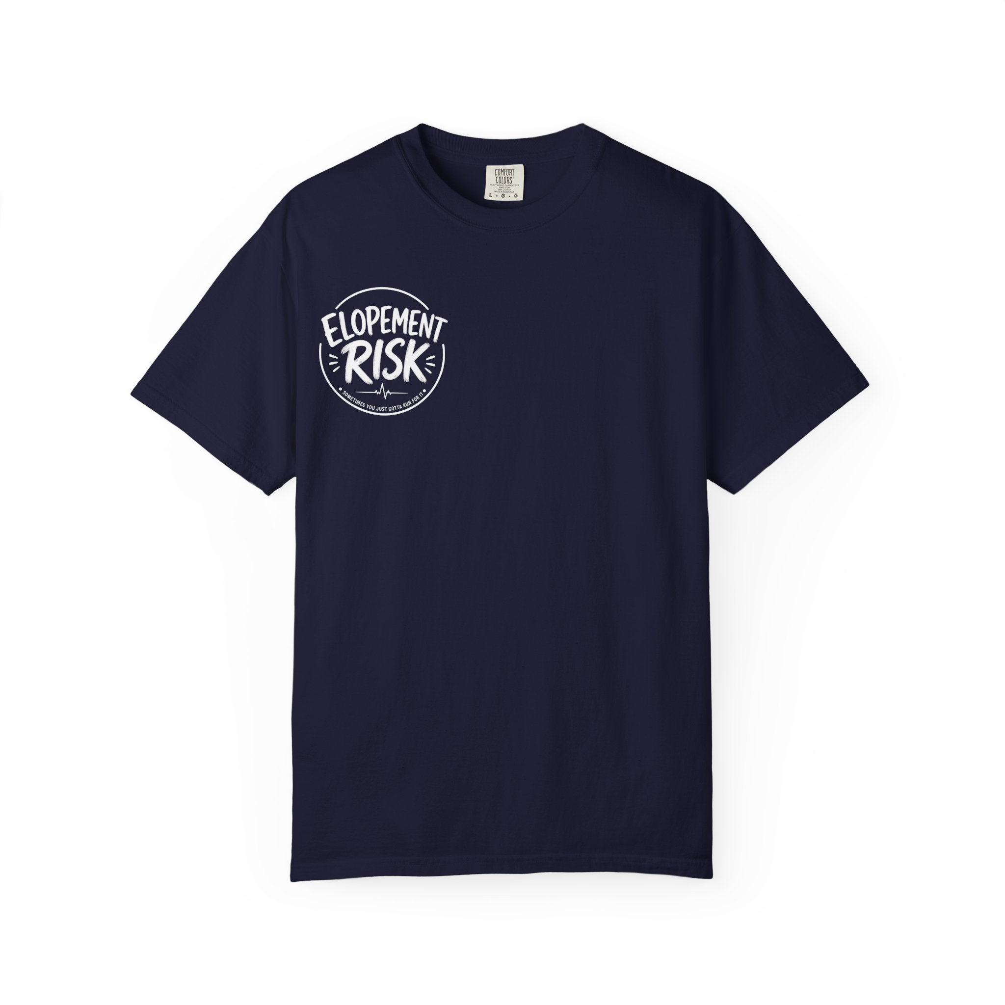 T-Shirt — 'Elopement Risk' ER Combo Graphic Tee for EMS & ER Nurses