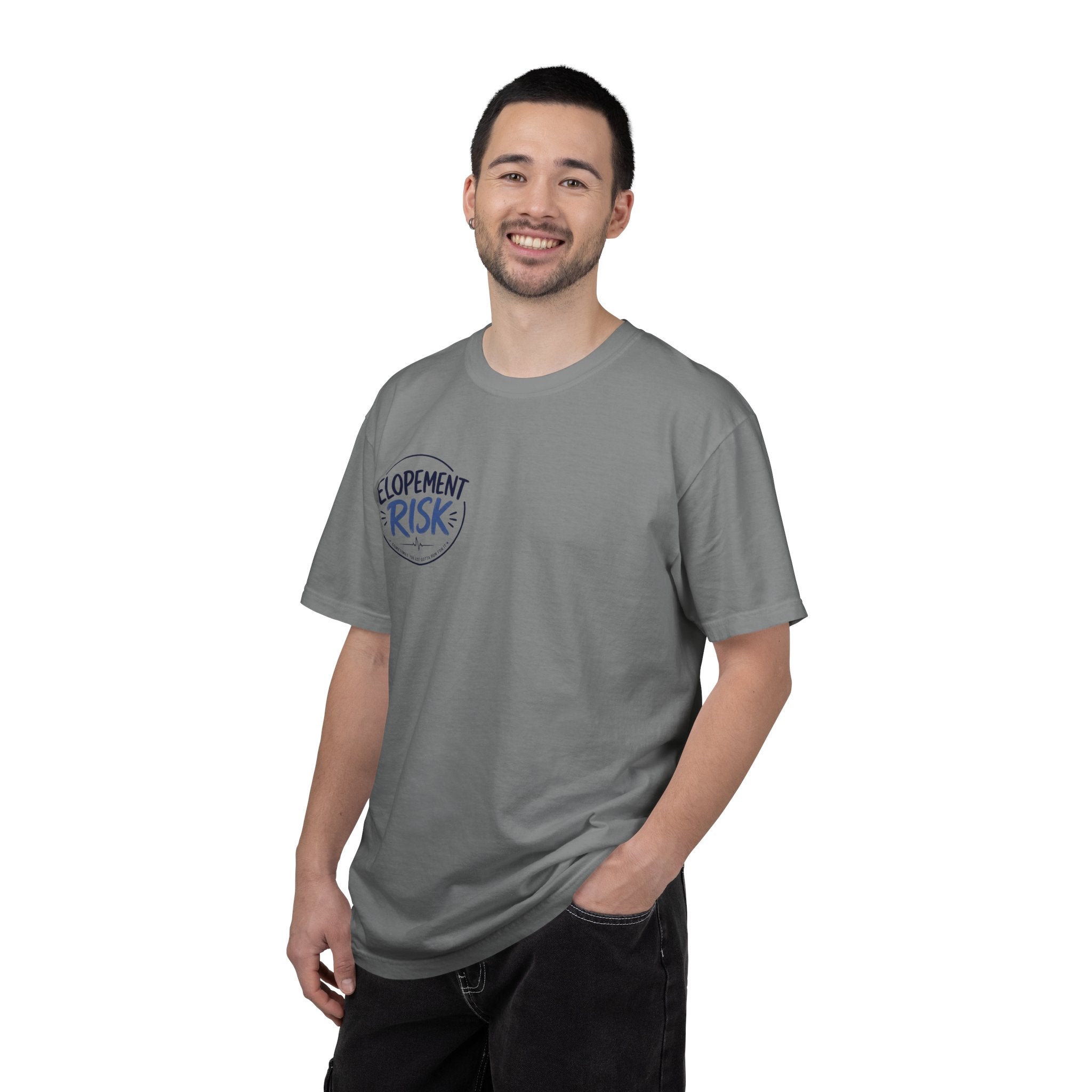Texas Nurses T-Shirt — "Elopement Risk" Cute Armadillo Design, Big Hearts Texas Strong