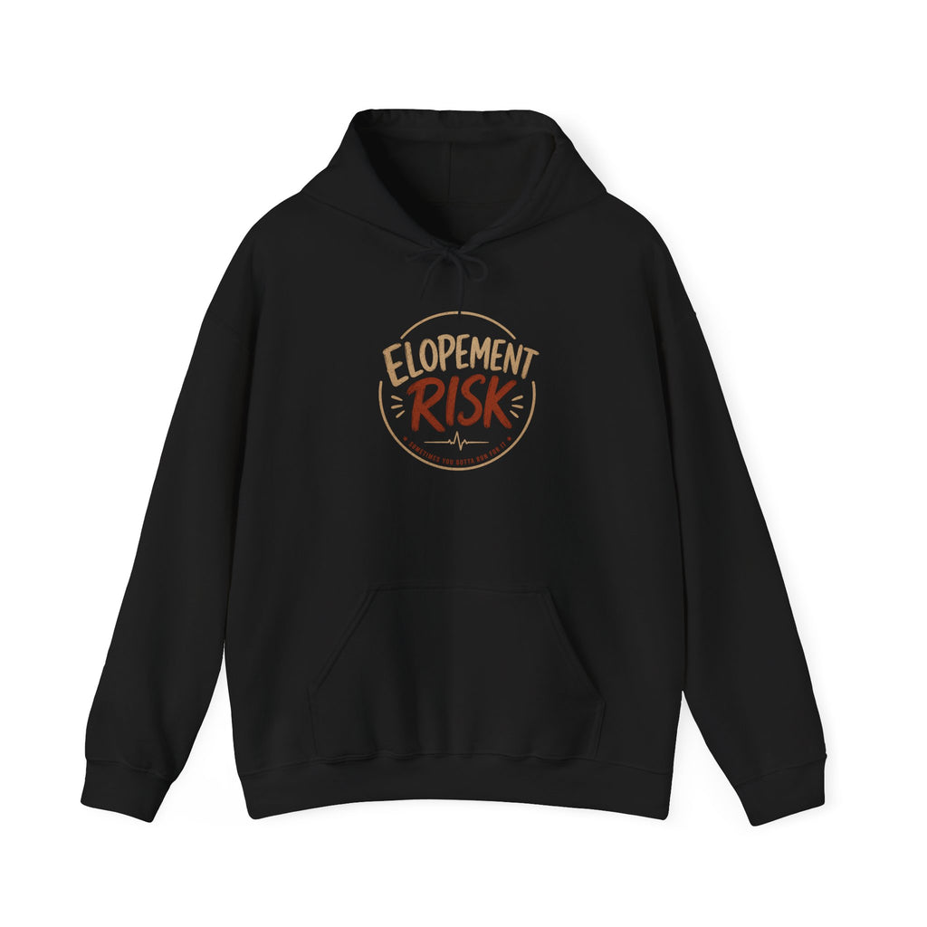 Elopement Risk Hoodie — Funny Goose Pecked Wedding Hoodie
