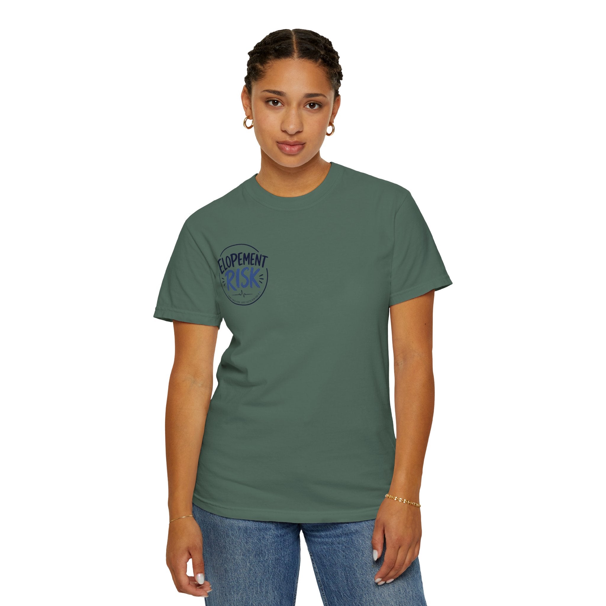 Texas Nurses T-Shirt — "Elopement Risk" Cute Armadillo Design, Big Hearts Texas Strong