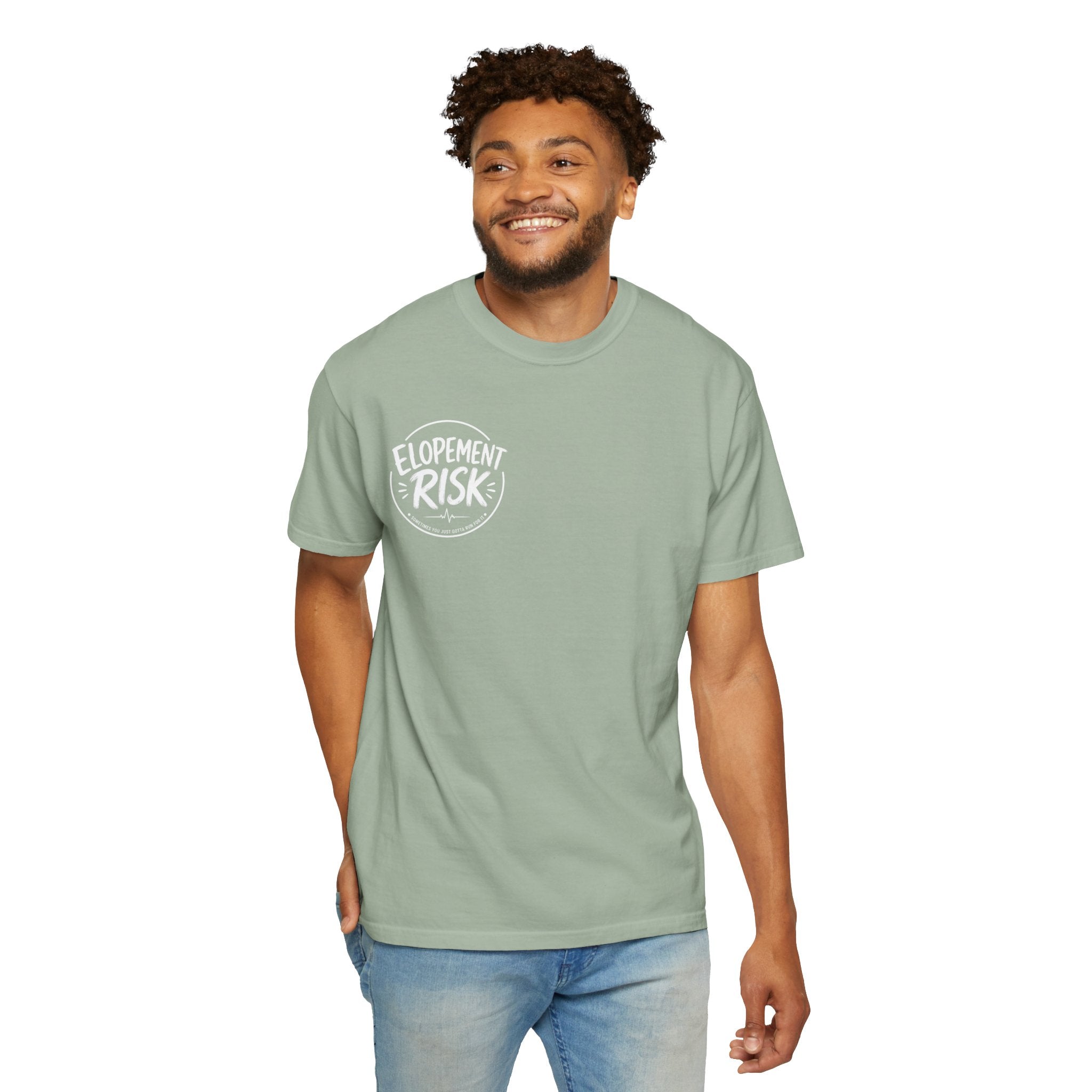 T-Shirt — 'Elopement Risk' ER Combo Graphic Tee for EMS & ER Nurses