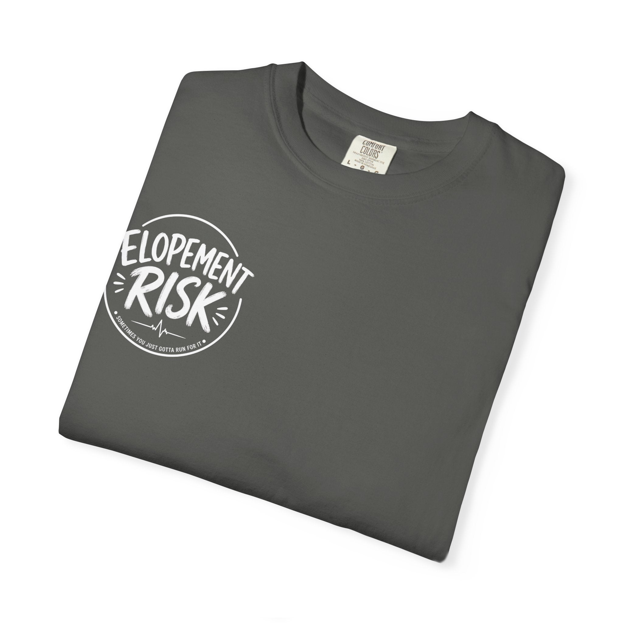 T-Shirt — 'Elopement Risk' ER Combo Graphic Tee for EMS & ER Nurses