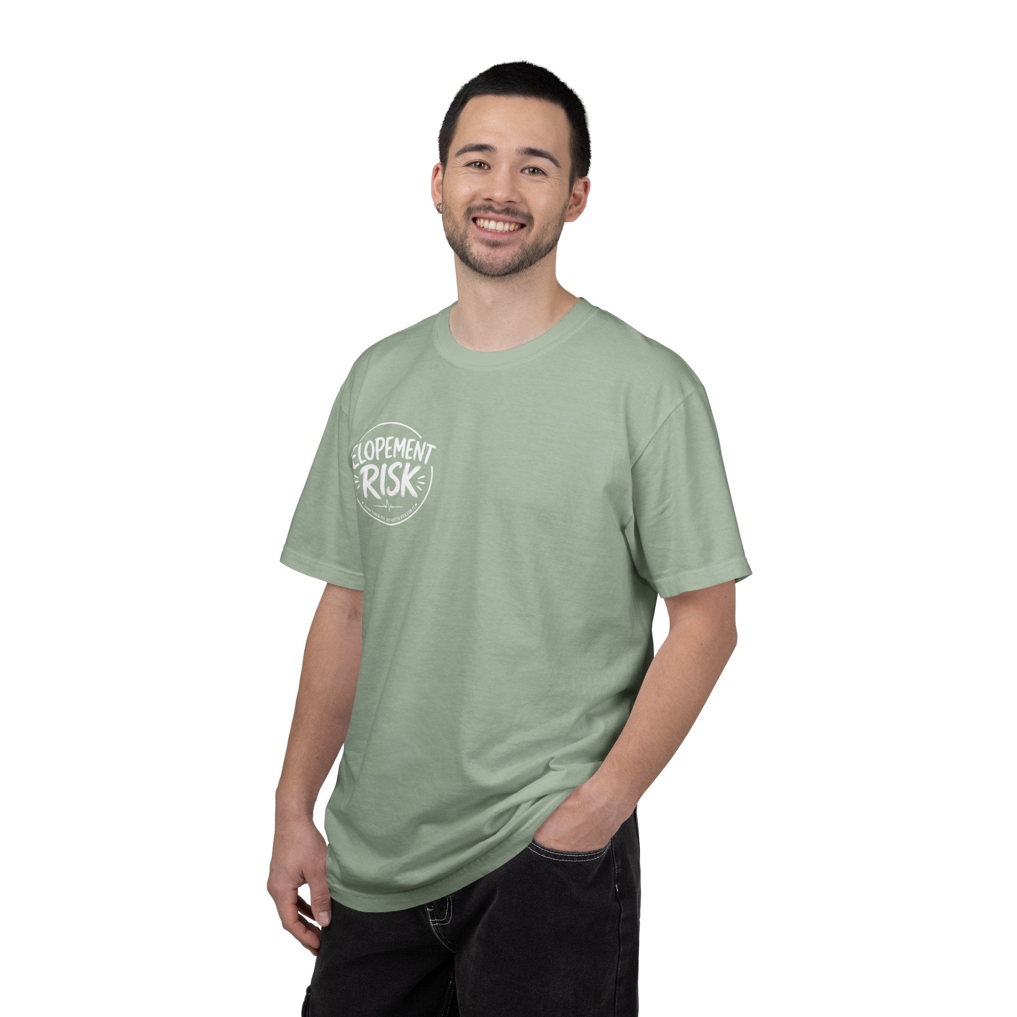 T-Shirt — 'Elopement Risk' ER Combo Graphic Tee for EMS & ER Nurses